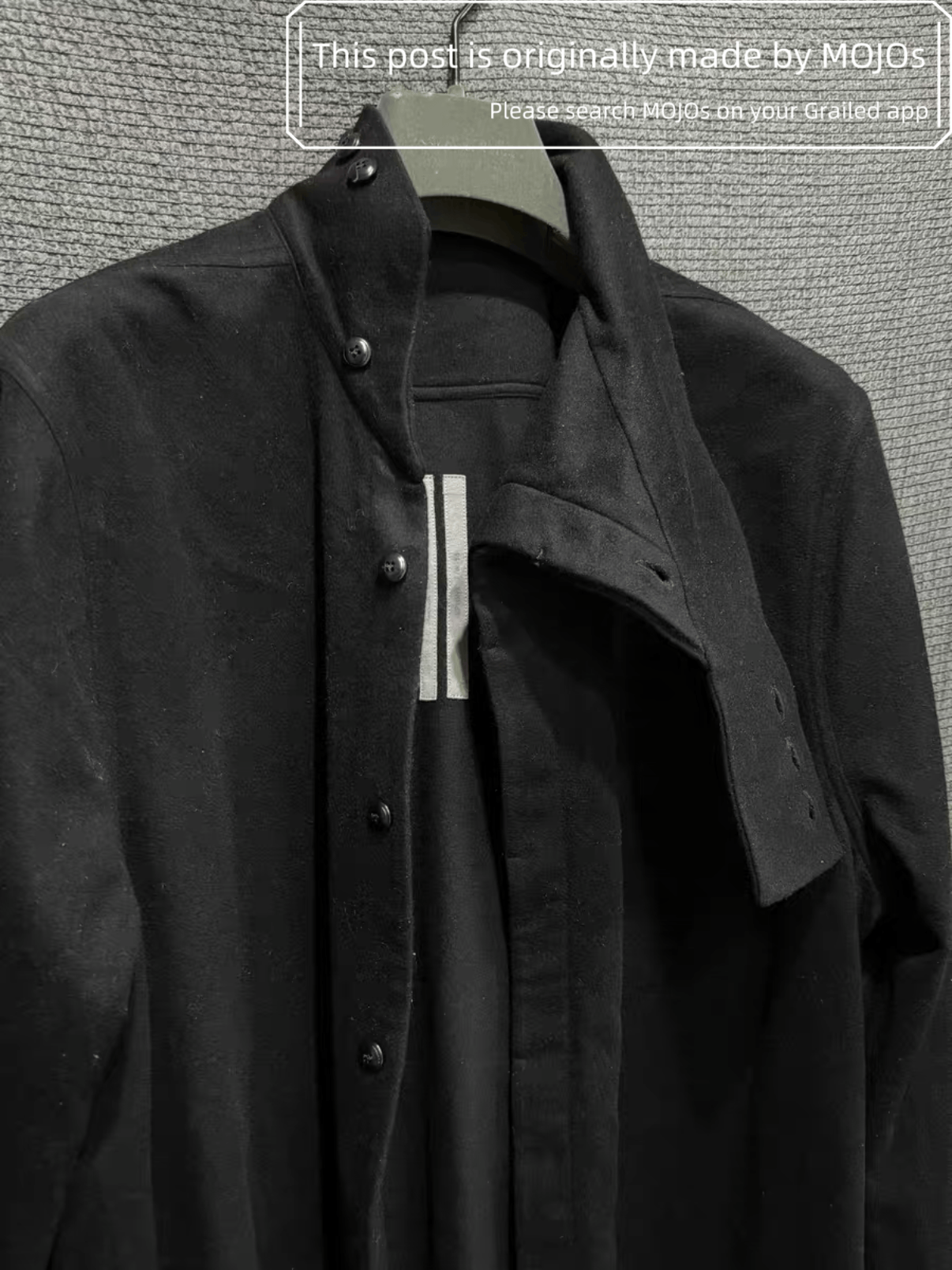 Rick Owens Sz L Rick Owens 15AW Unevenness Shirt mojos491911 Size US L / EU 52-54 / 3 - 6 Thumbnail