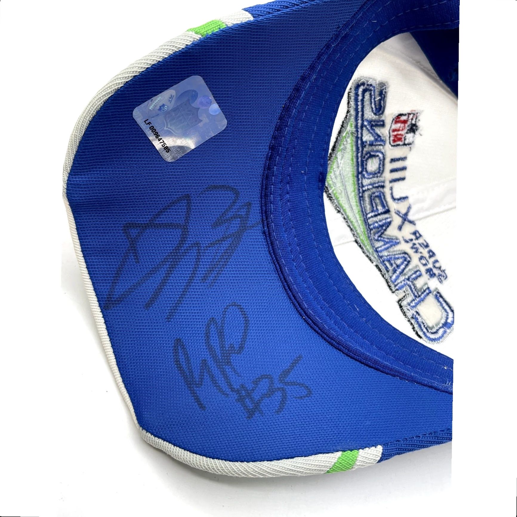 Reebok VINTAGE Pittsburgh Steelers Hat Autographed NFL Football Size ONE SIZE - 5 Thumbnail