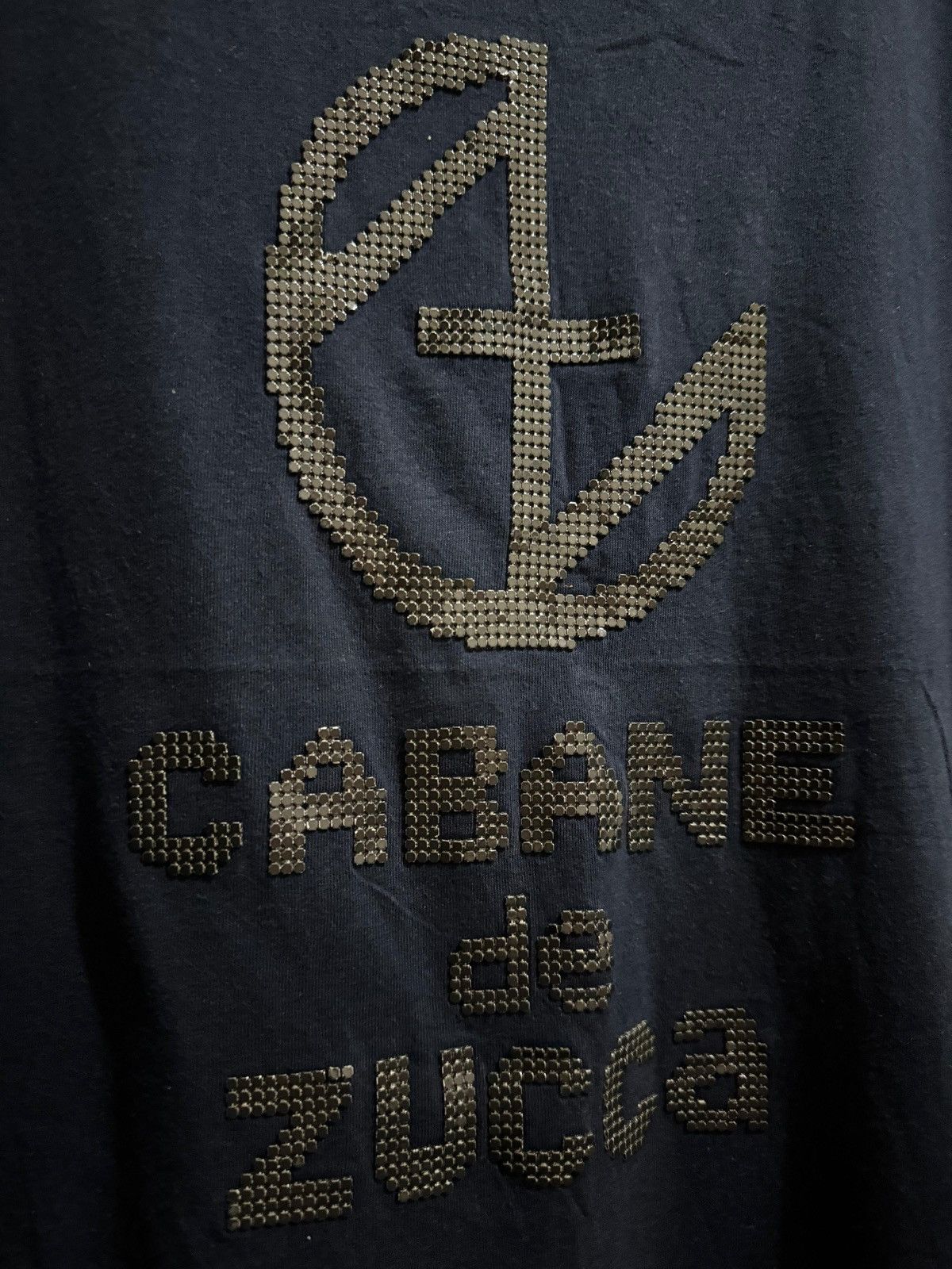 CABANE de ZUCCa × Issey Miyake × Japanese Brand Cabane de Zucca glitter tshirt Size US L / EU 52-54 / 3 - 2 Thumbnail