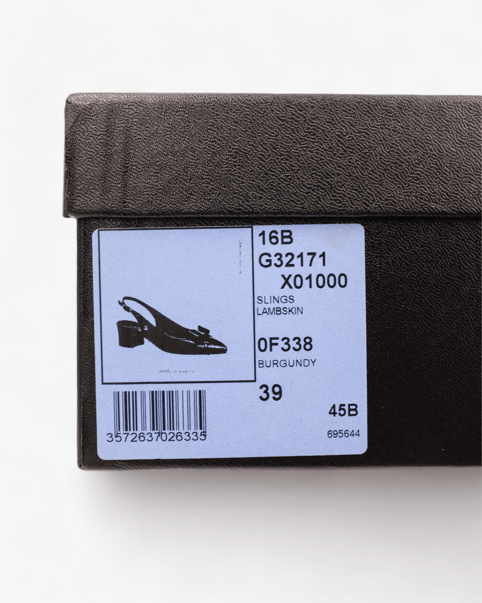 Chanel Chanel black and burgundy slingbacks 39 Size US 8 / IT 38 - 14 Thumbnail