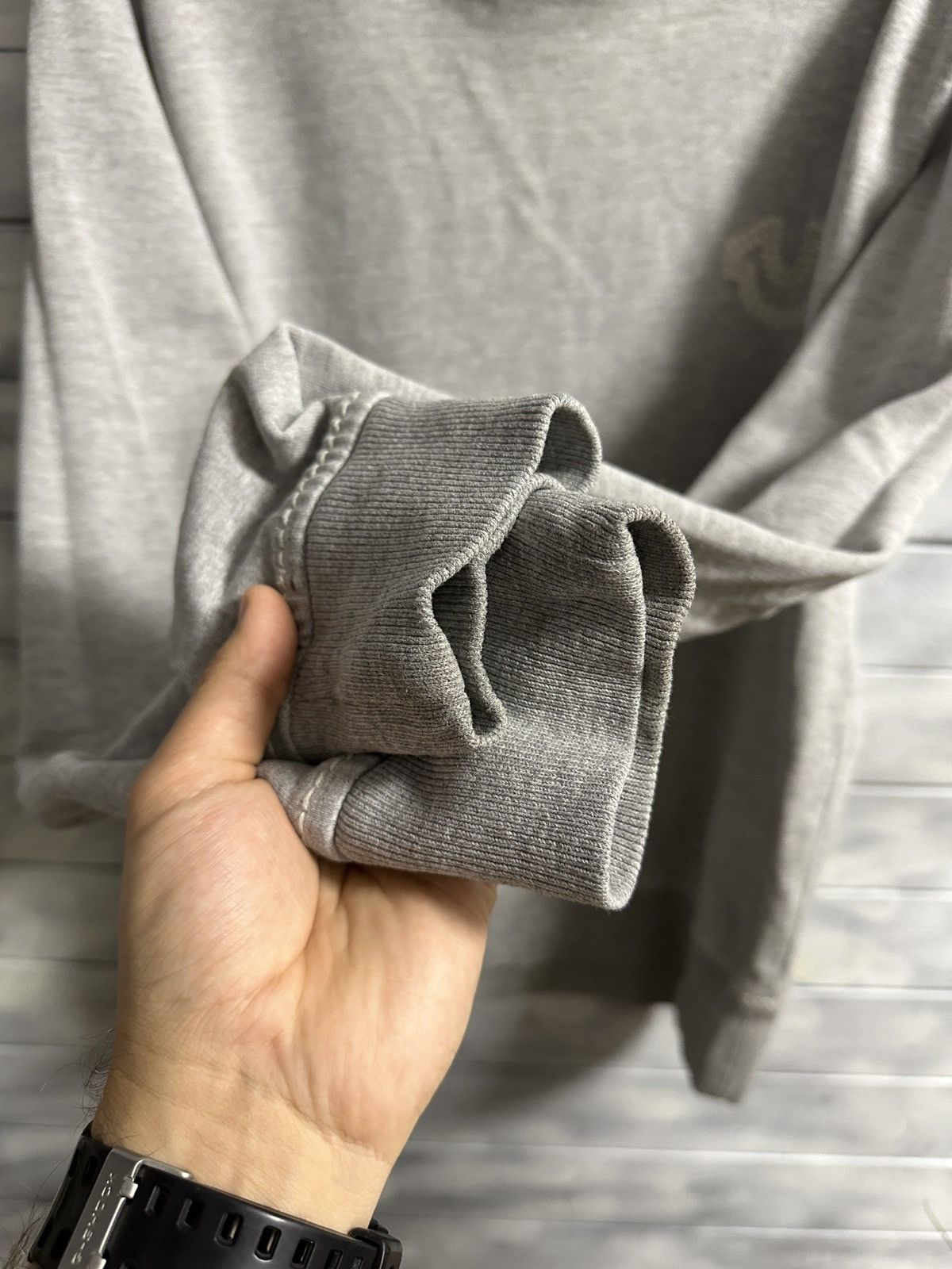 True Religion Rare Sweatshirt True Religion Japan Style Small Logo Size US L / EU 52-54 / 3 - 3 Thumbnail