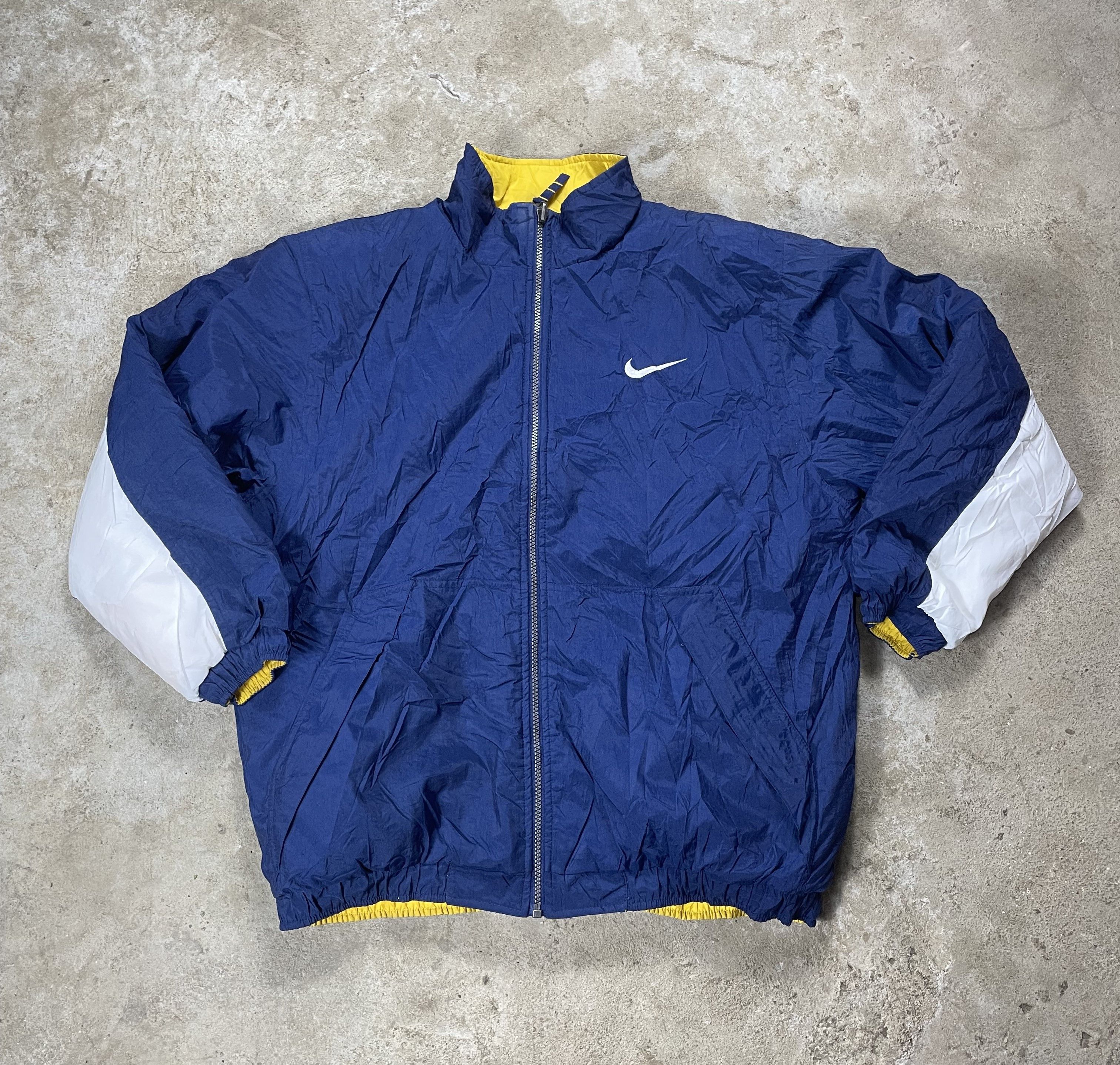 Nike Vintage Nike Reversible JAcket Size US L / EU 52-54 / 3 - 1 Thumbnail