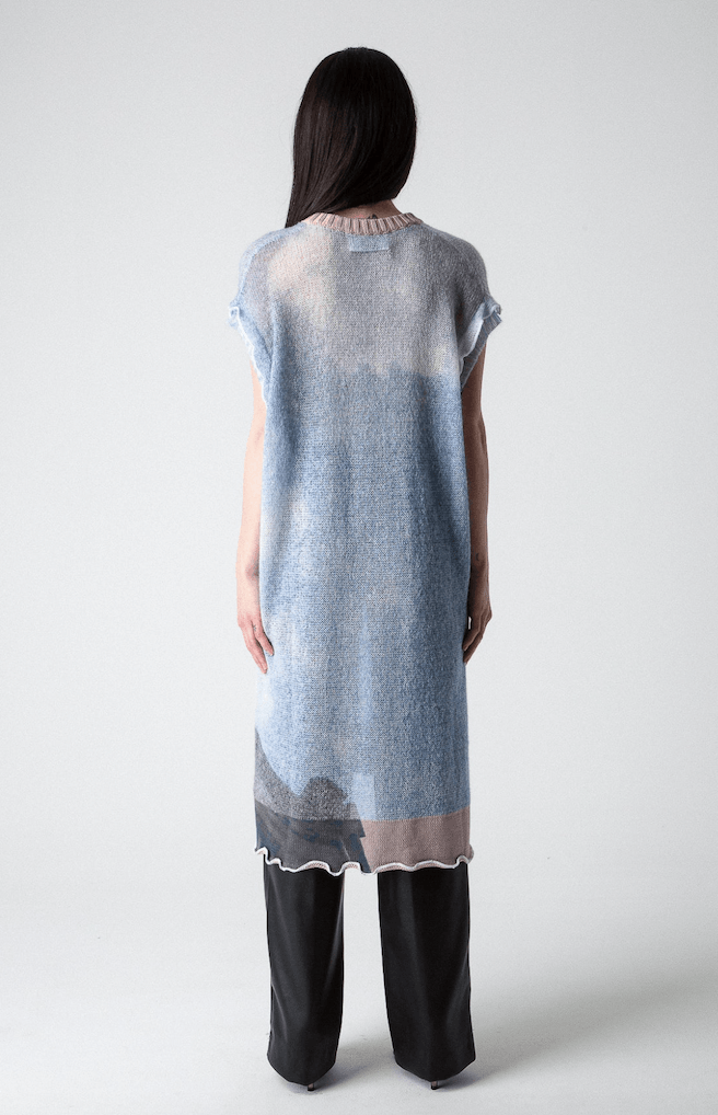 Maison Margiela $850 Maison Margiela Oversized Knitted Dress Size S / US 4 / IT 40 - 2 Thumbnail