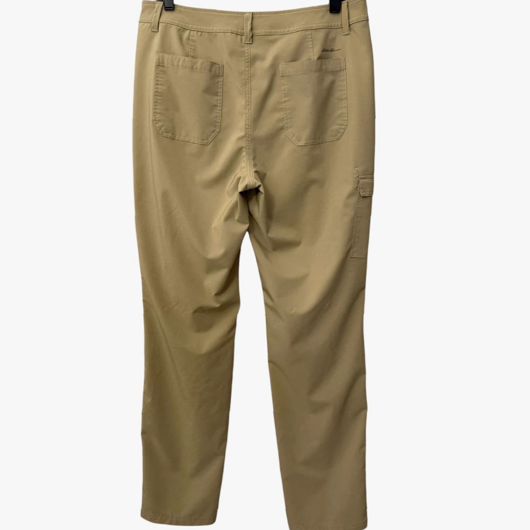 Eddie Bauer Eddie Bauer Performance Stretch Ripstop Pants Tan Women's 8 Hiking Outdoors Cargo Pockets Easy Care Nature Outdoor Summer Winter Size 30" / US 8 / IT 44 - 4 Thumbnail