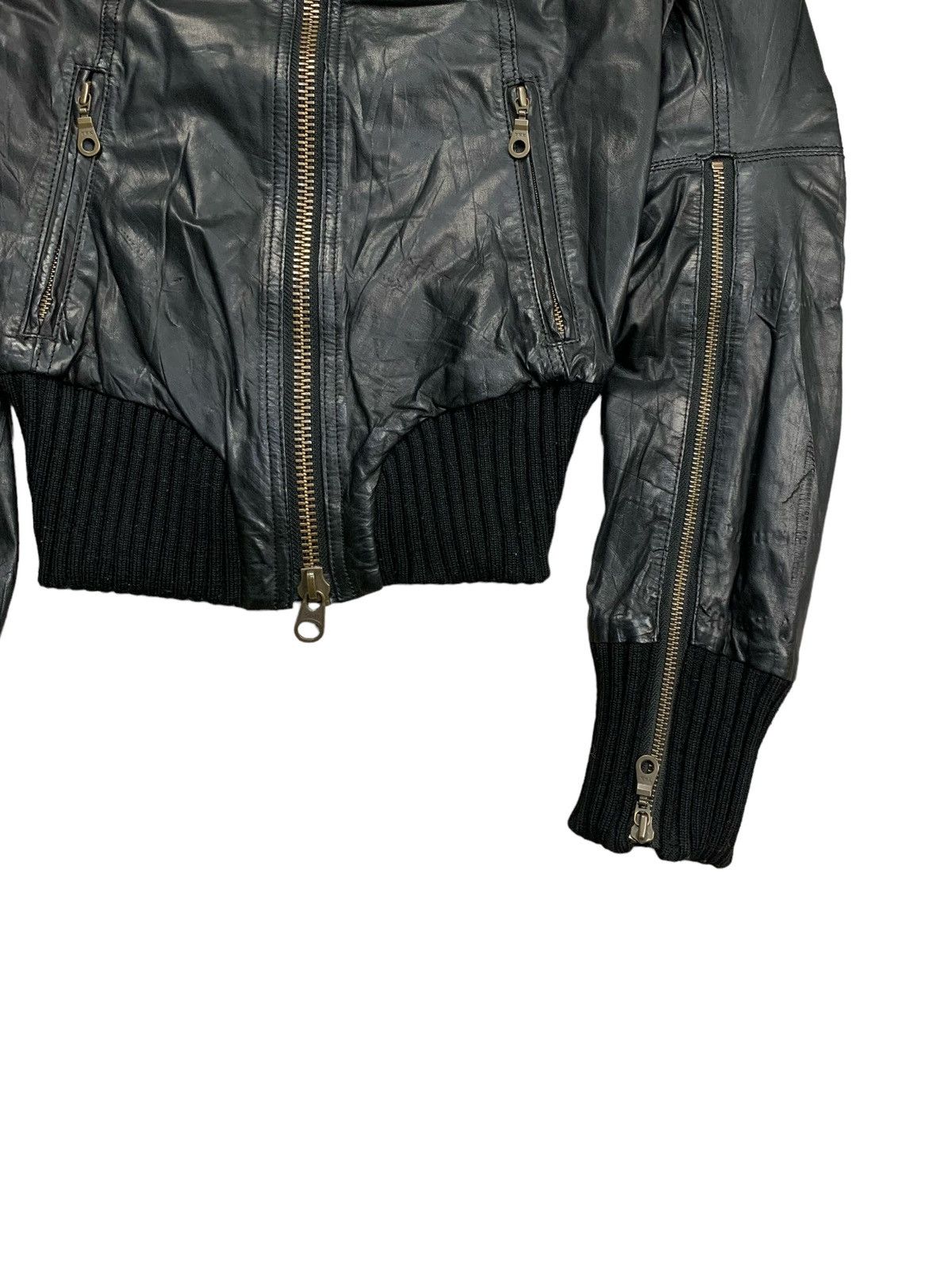 Le Grande Bleu (L.G.B.) 2000s L.G.B - Cyber Riders Leather Jacket Size US S / EU 44-46 / 1 - 5 Thumbnail