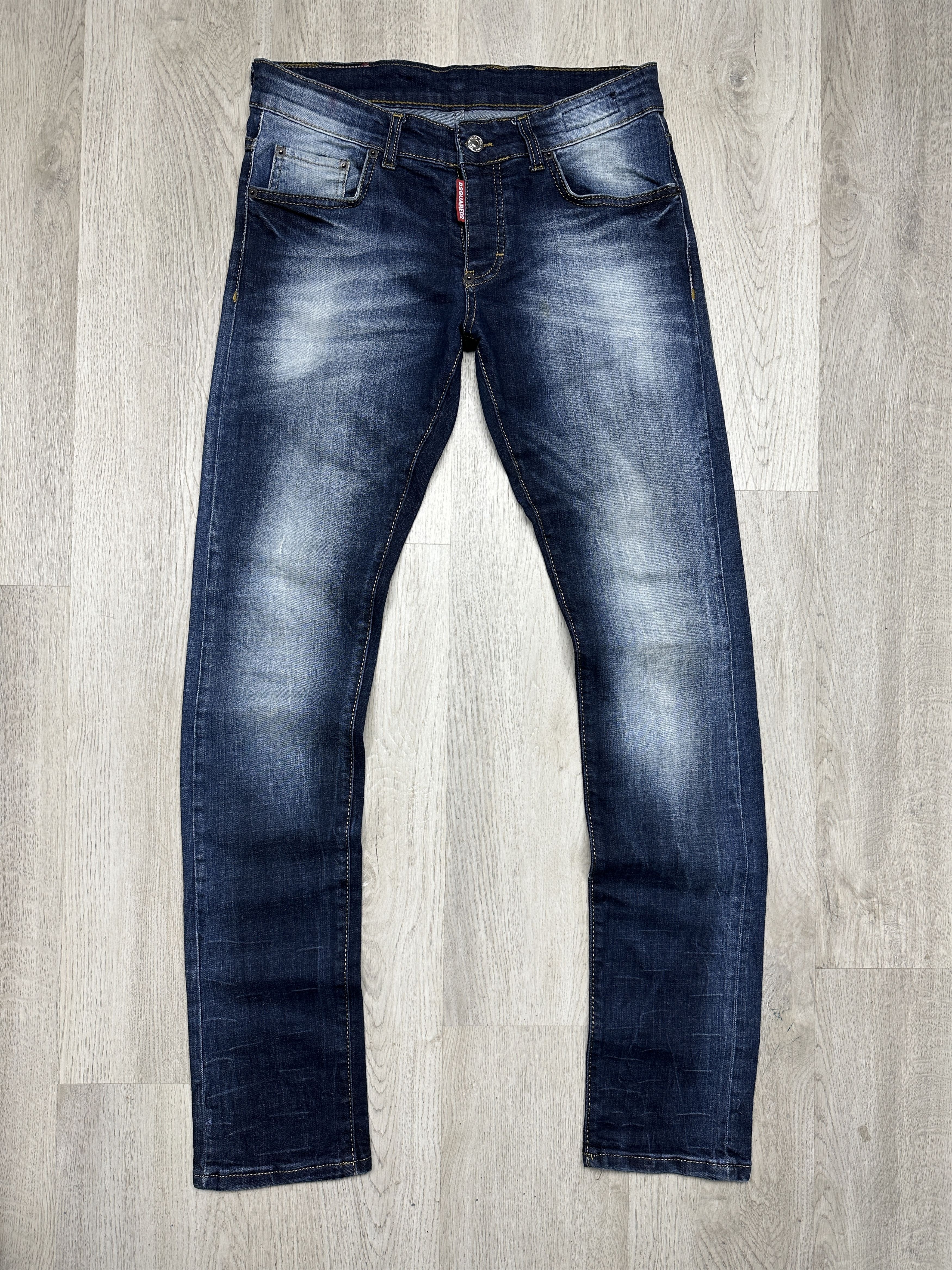 Dsquared2 Dsquared2 Slim Jean Mens Denim Pants Jeans Size US 28 / EU 44 - 1 Thumbnail