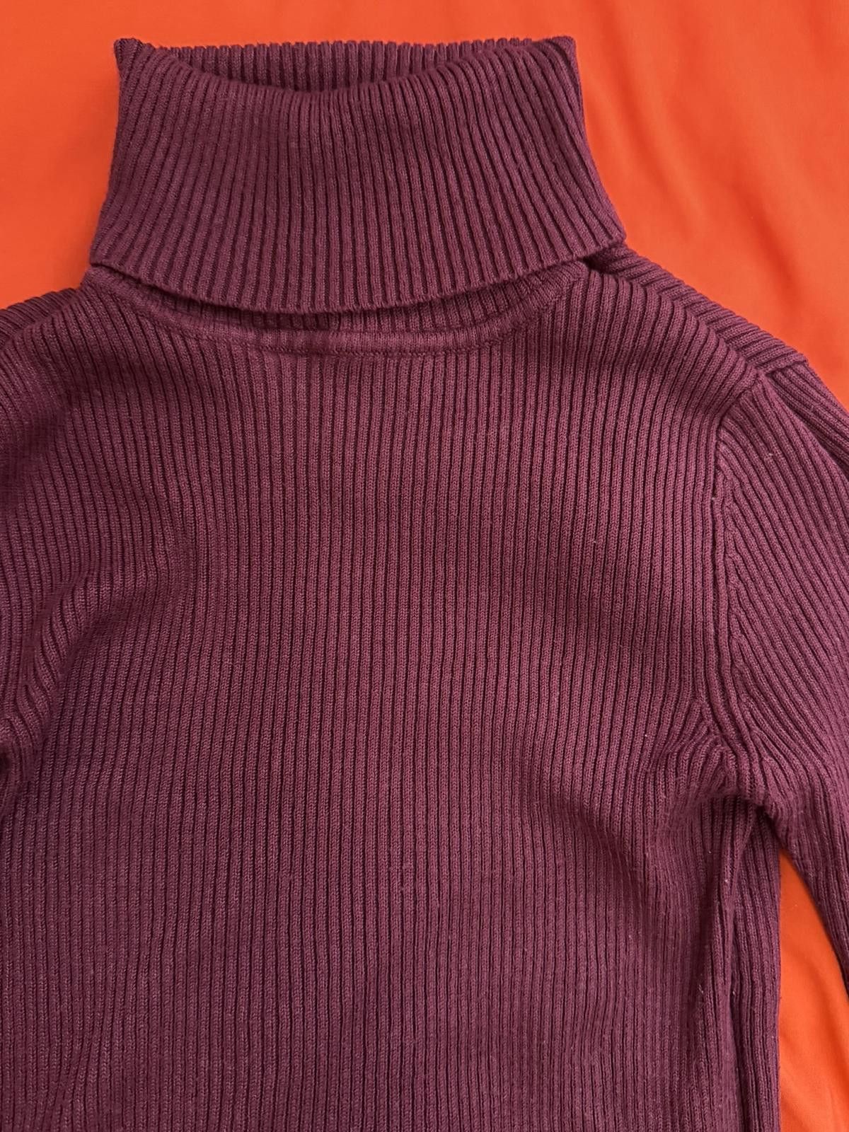 Other AMBIANCE APPAREL Knit Turtleneck in Burgundy (SMALL) Size S / US 4 / IT 40 - 2 Thumbnail