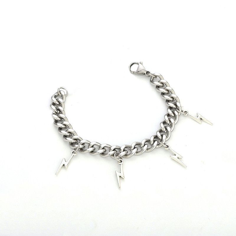 Jewelry Punk Bracelet Y2K Punk Chain Gotch Bracelets Chains Size ONE SIZE - 5 Thumbnail