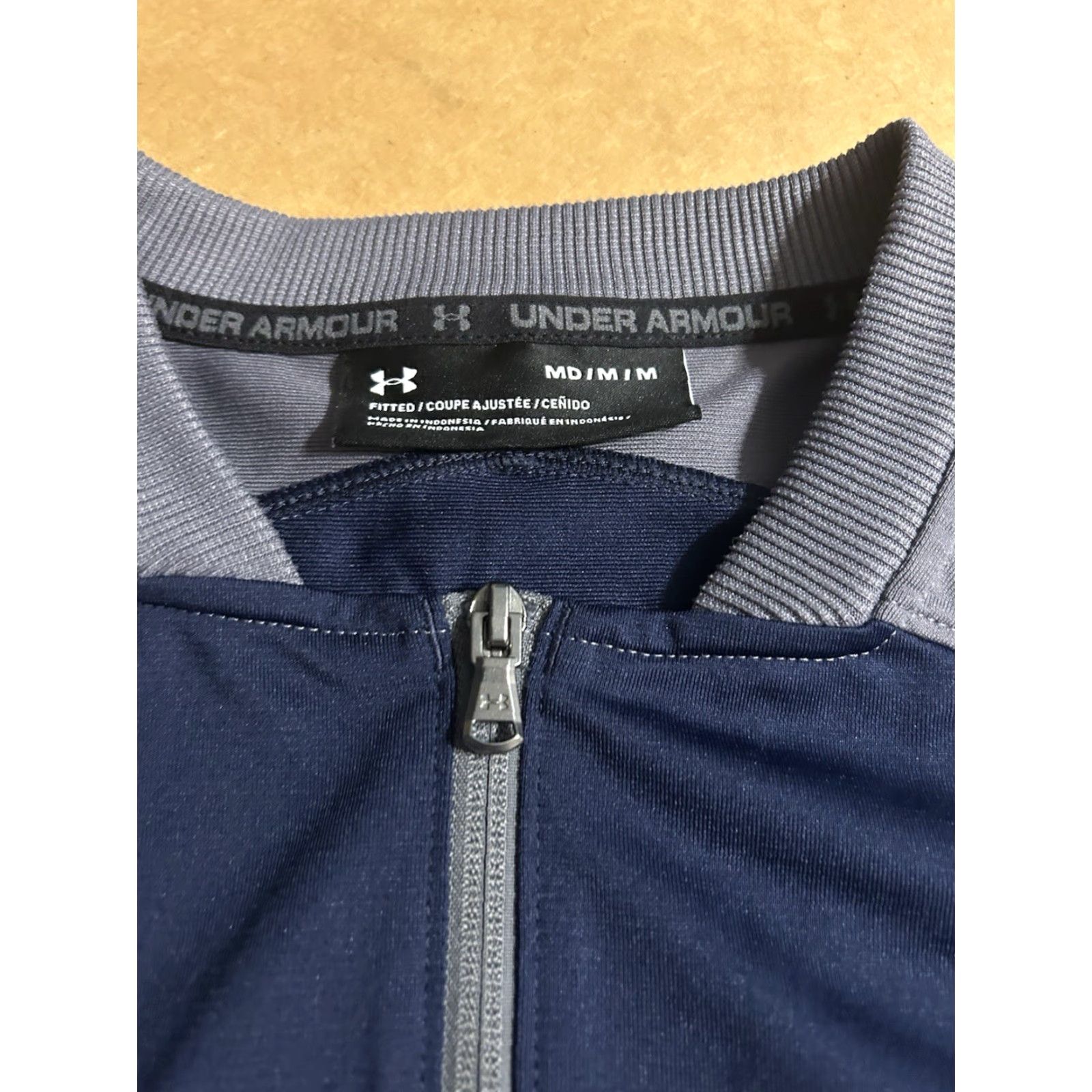 Under Armour Under Armour Challenger II Full Zip Track Jacket Women M Blue Gray Size M / US 6-8 / IT 42-44 - 4 Thumbnail