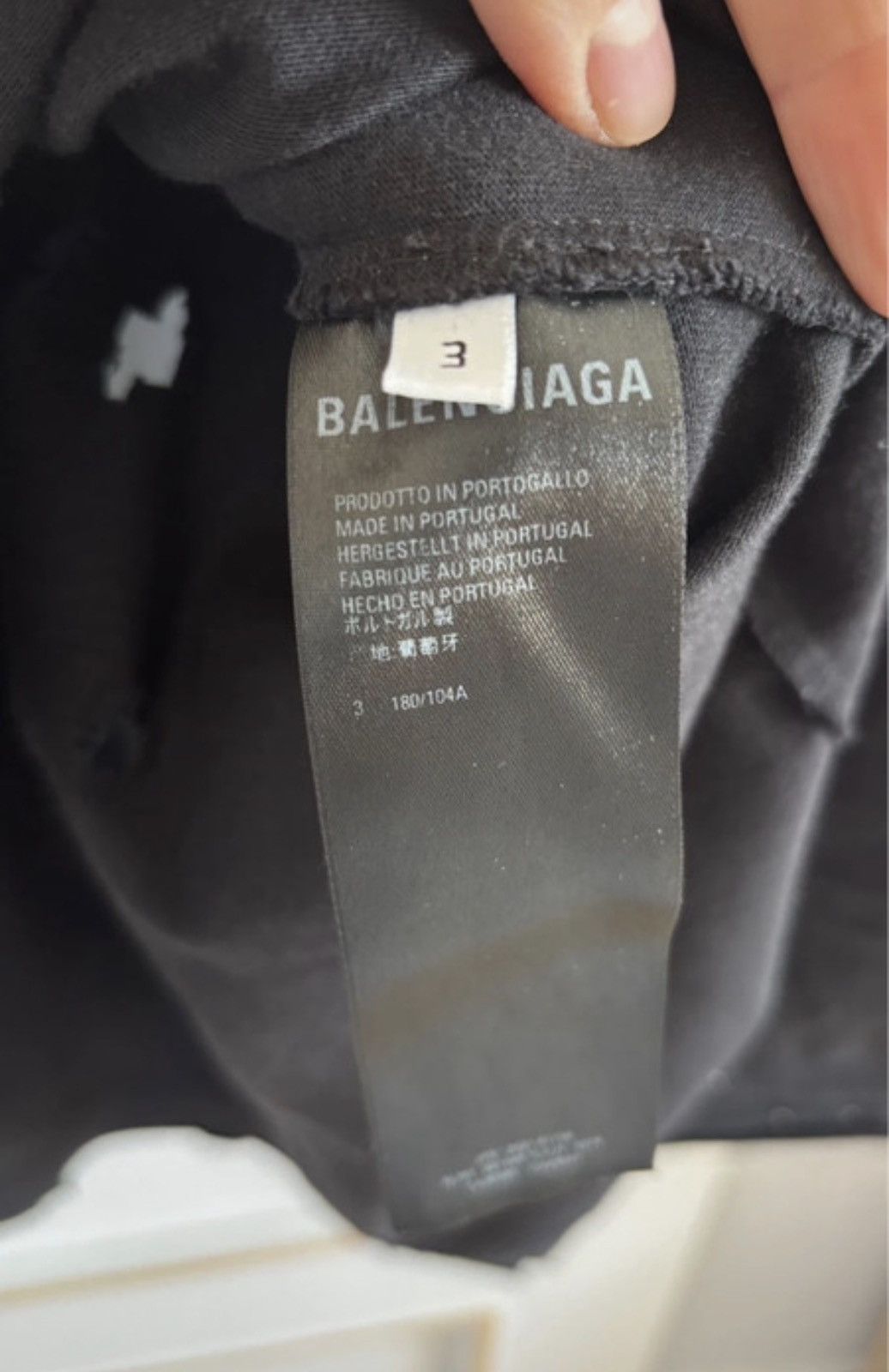 Balenciaga Balenciaga T-shirt Size US L / EU 52-54 / 3 - 4 Thumbnail
