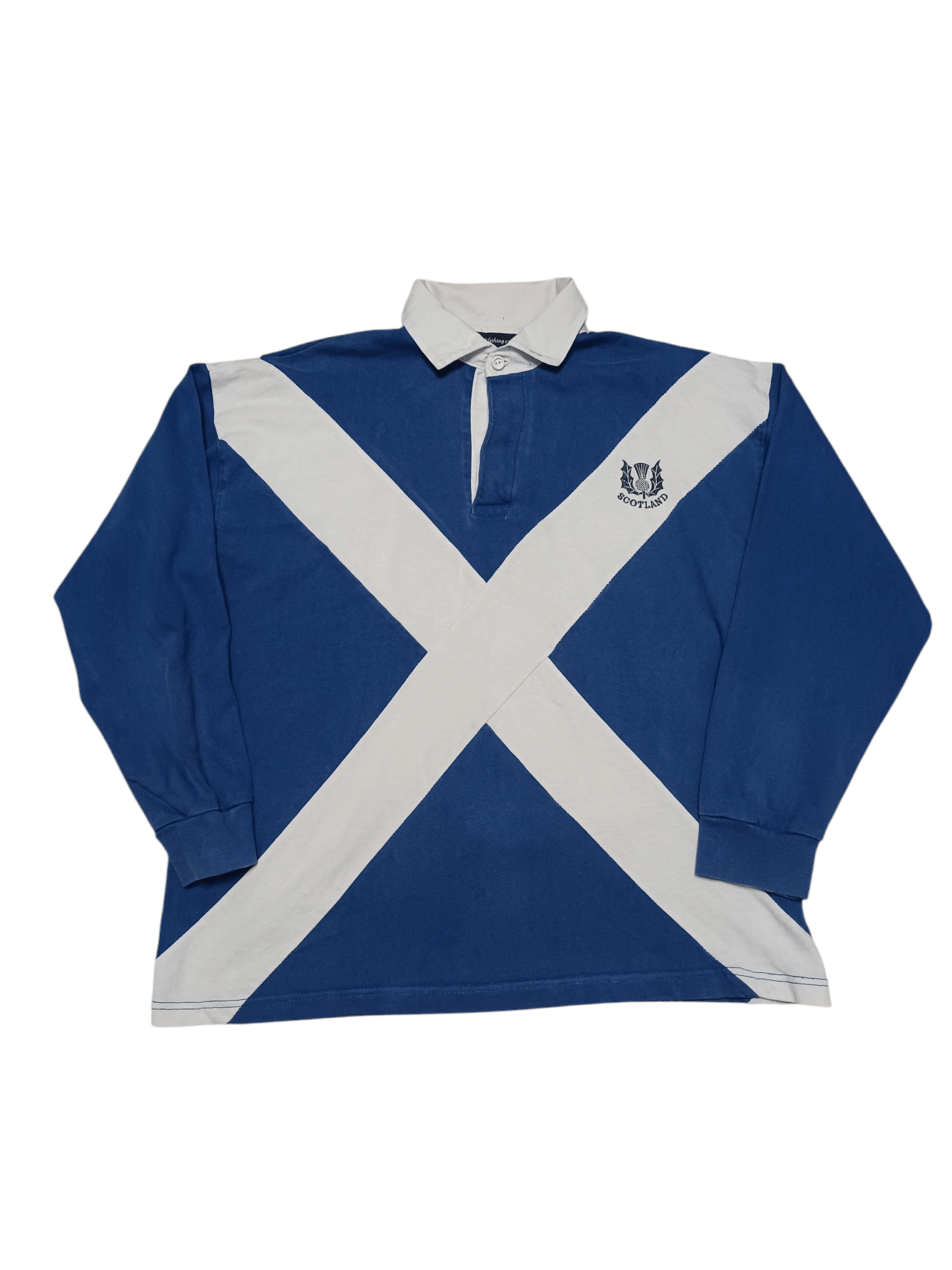 Other SCOTLAND FLAG FIRE VINTAGE RUGBY SHIRT CHIEF KEEF Size US L / EU 52-54 / 3 - 1 Thumbnail