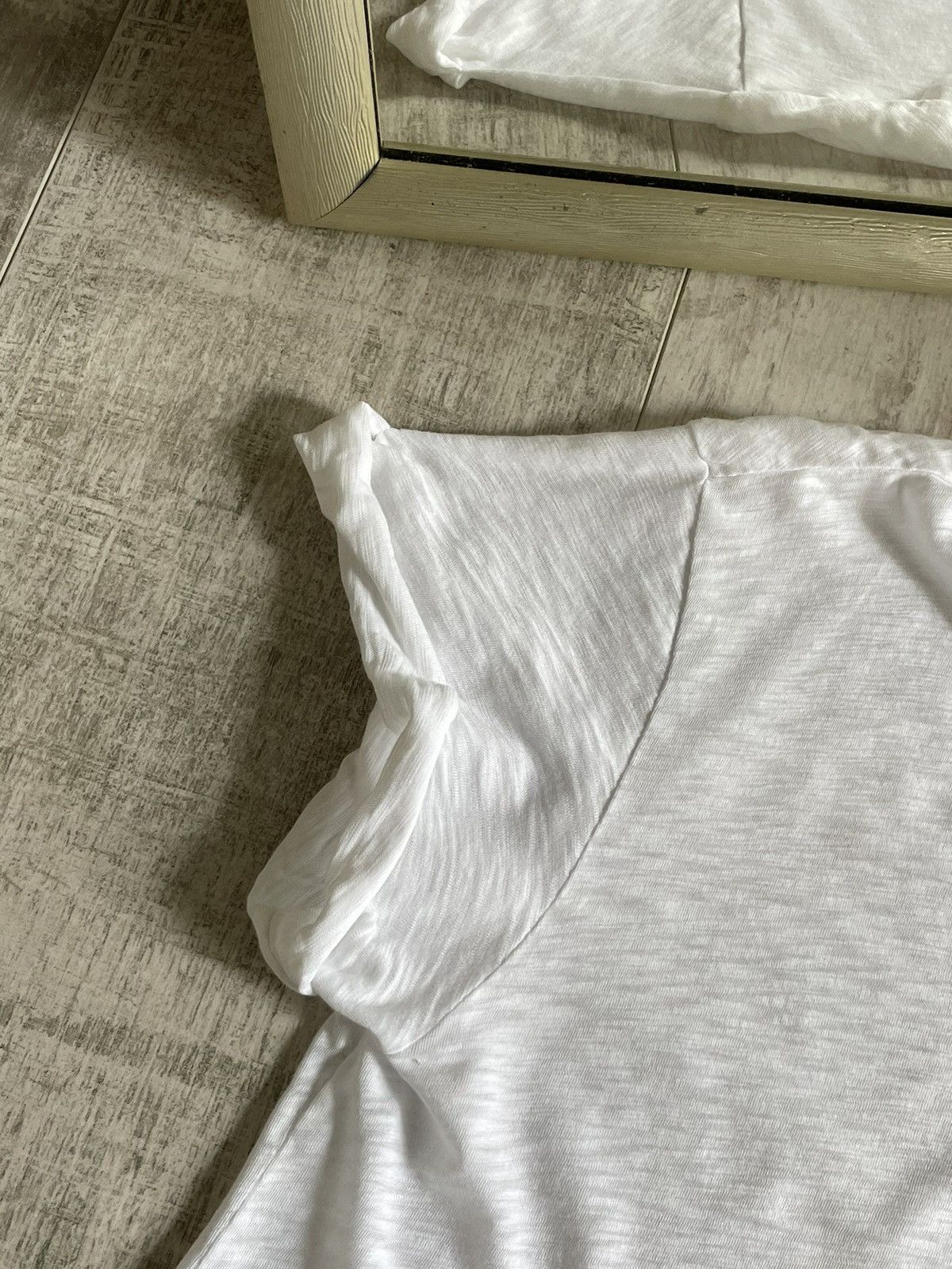 Rag & Bone Rag & Bone Distressed White Vintage T-Shirt Size M / US 6-8 / IT 42-44 - 9 Thumbnail