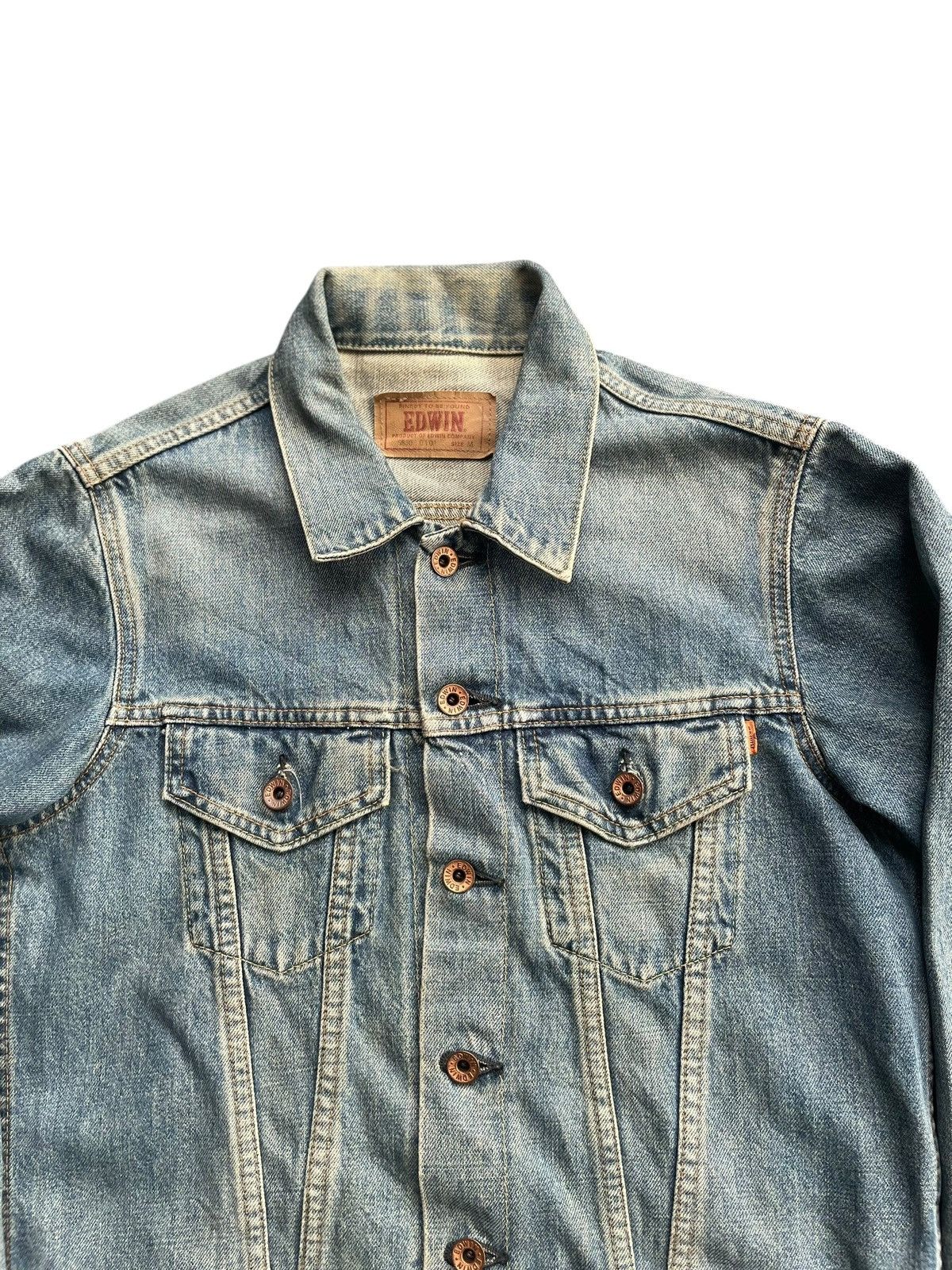 Edwin Vintage Edwin Selvedge Denim Jacket Size US M / EU 48-50 / 2 - 3 Thumbnail