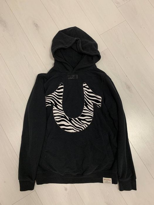 True religion store zebra hoodie