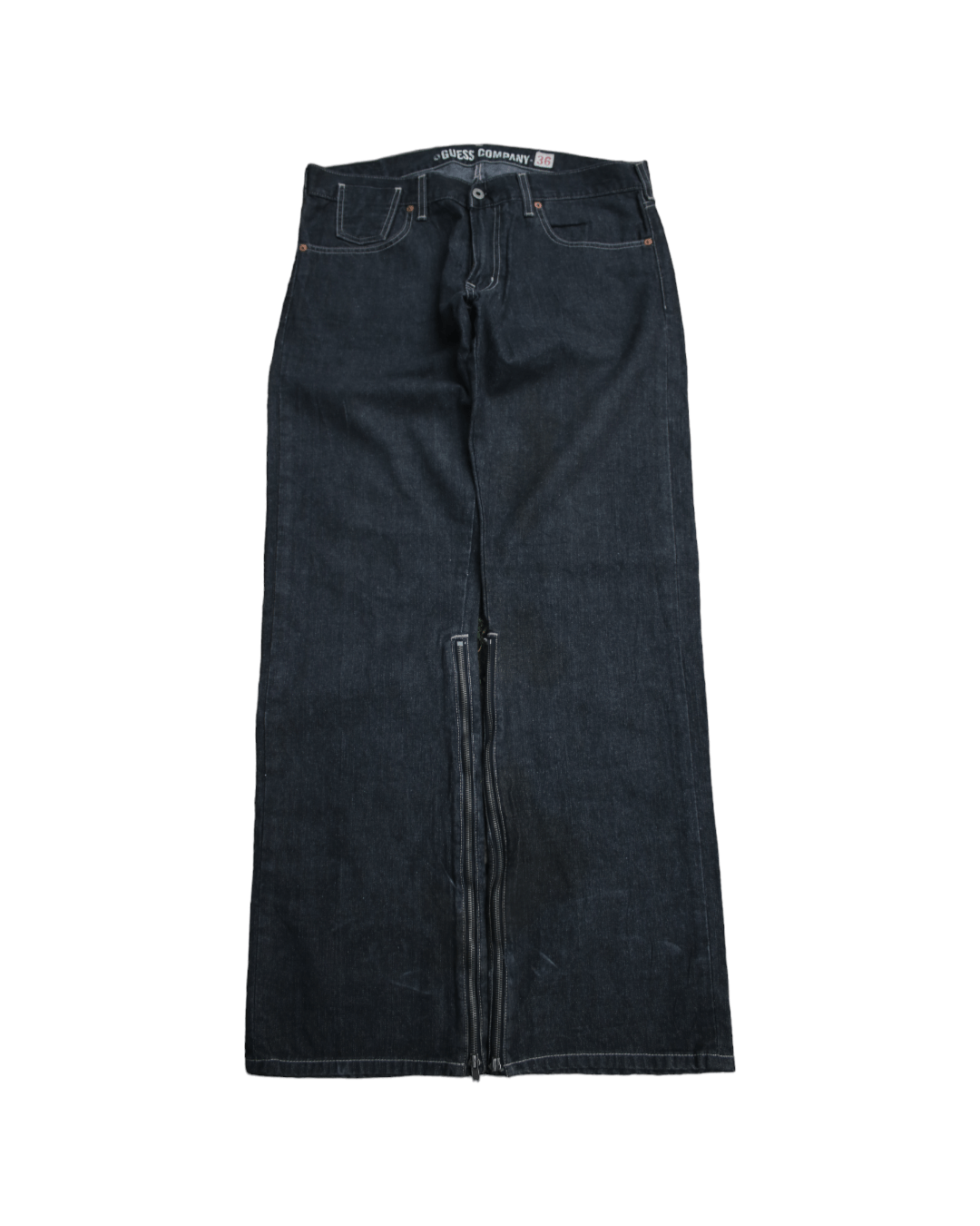 Guess Vintage Guess Jeans Baggy Black indigo 90s Size US 34 / EU 50 - 1 Thumbnail
