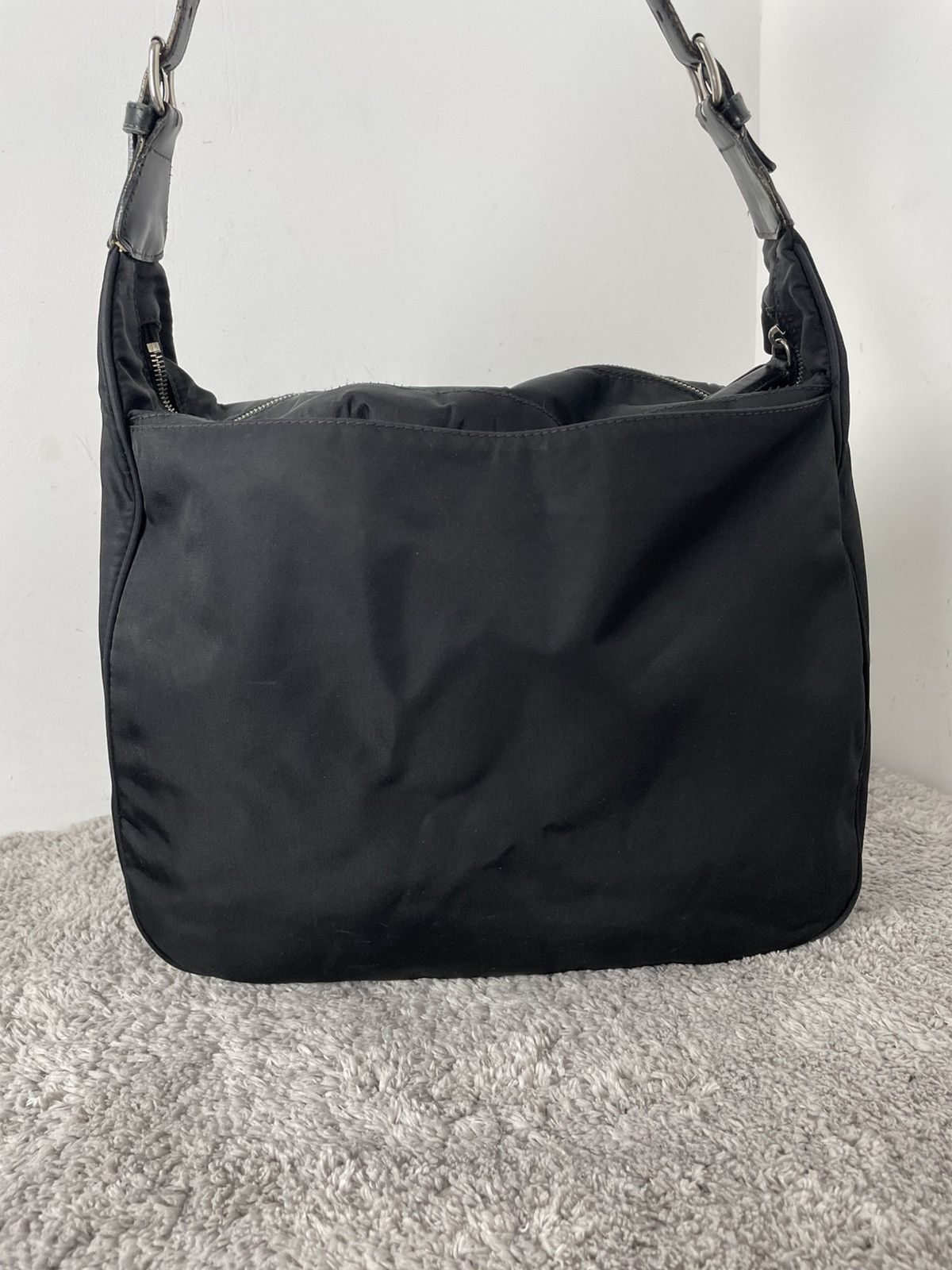 Fendi Fendi Black Nylon Shoulder Bag Size ONE SIZE - 5 Thumbnail