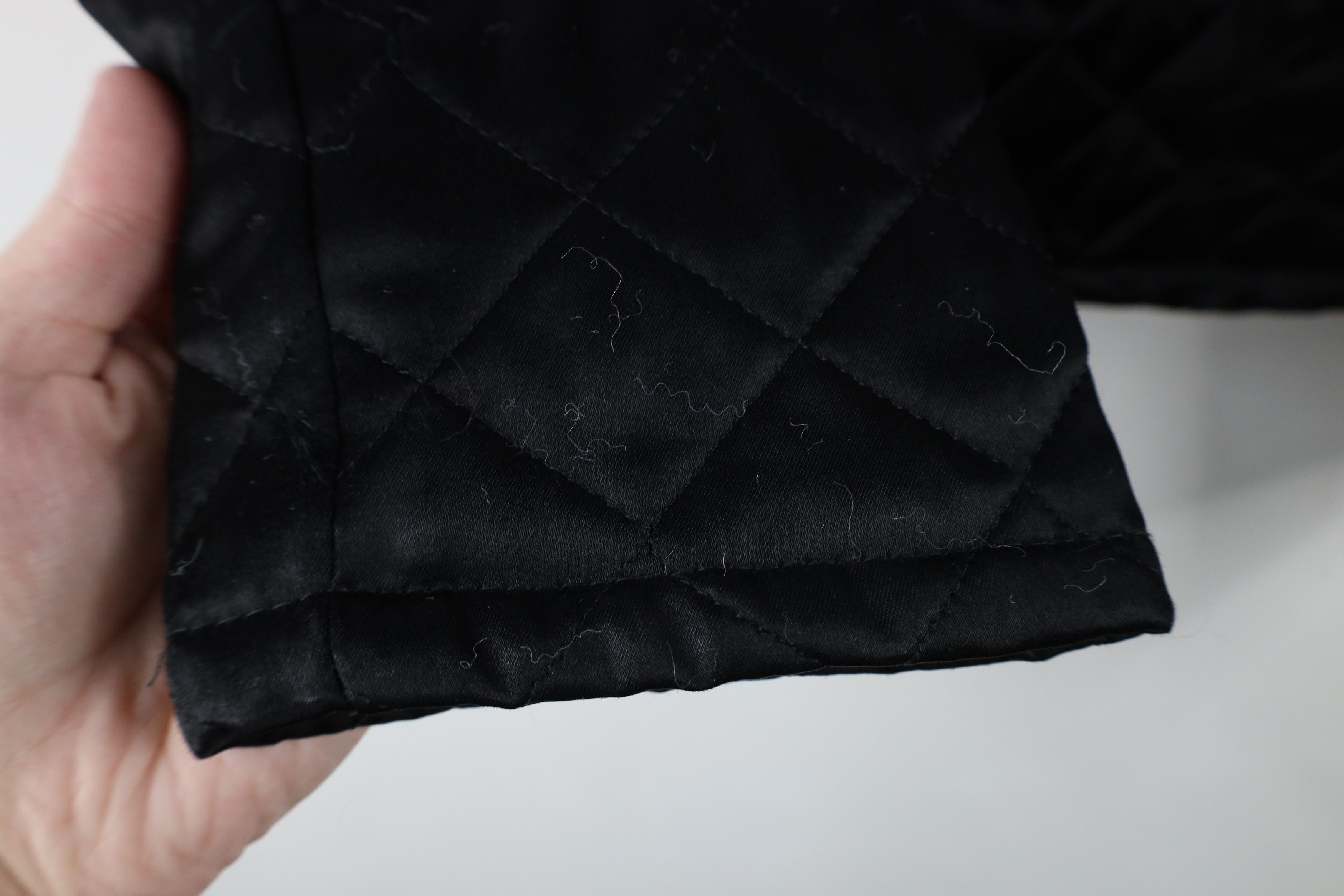 Vintage Vintage 90s Y2K Streetwear Baby Doll Jacket Black USA Size M / US 6-8 / IT 42-44 - 6 Thumbnail