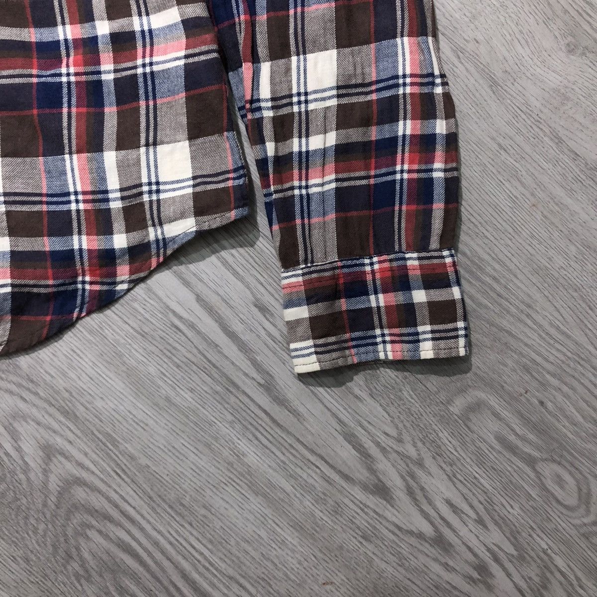PPFM 2000s PPFM The Dessert Fox Flanel Button Up Shirt Hoodie Size US M / EU 48-50 / 2 - 6 Thumbnail