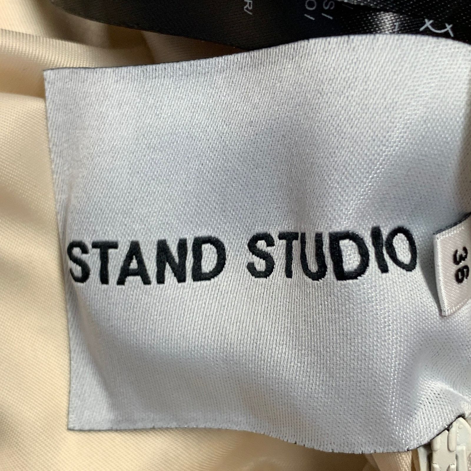 STAND STUDIO STAND STUDIO Eliora Trench Patchwork Double Breasted Coat Size XS / US 0-2 / IT 36-38 - 9 Thumbnail