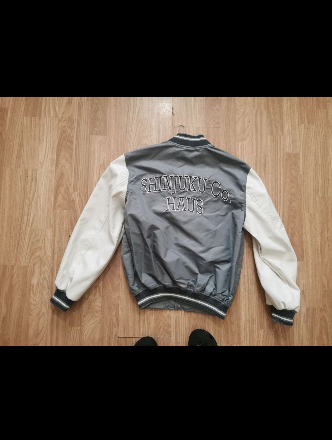 Zara Zara Blue grey varsity jacket bomber size man small Size US S / EU 44-46 / 1 - 7 Thumbnail