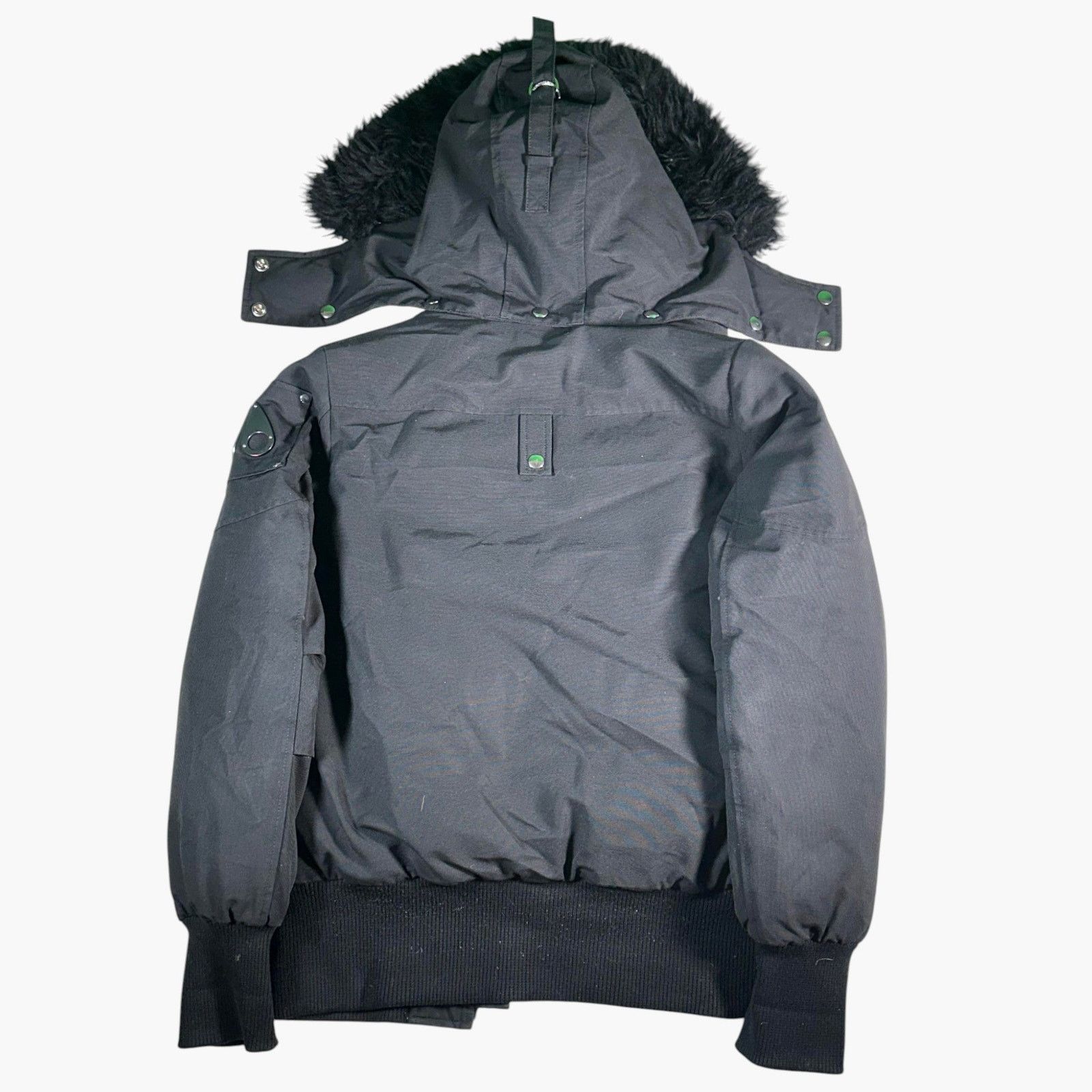 Moose Knuckles Moose Knuckles Black Bomber Jacket Size US M / EU 48-50 / 2 - 2 Thumbnail