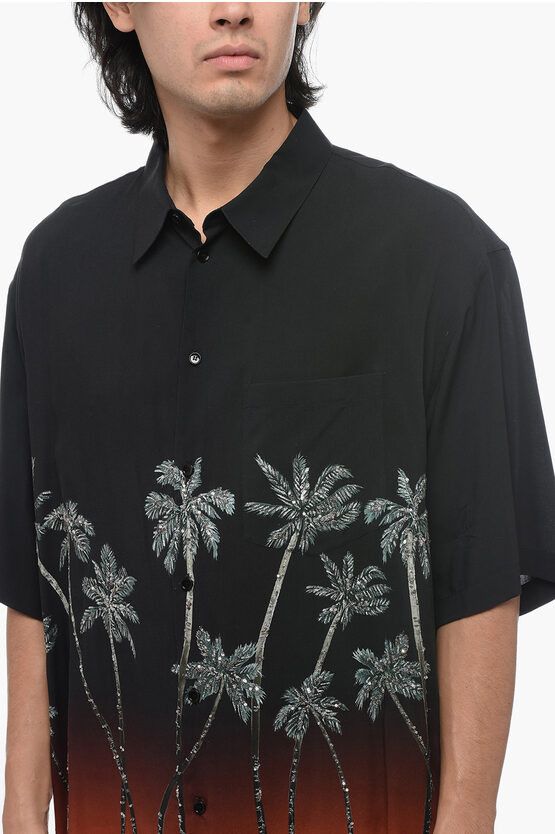 Celine o1y1024 Patterned Shirt in Multicolor Size US M / EU 48-50 / 2 - 3 Thumbnail