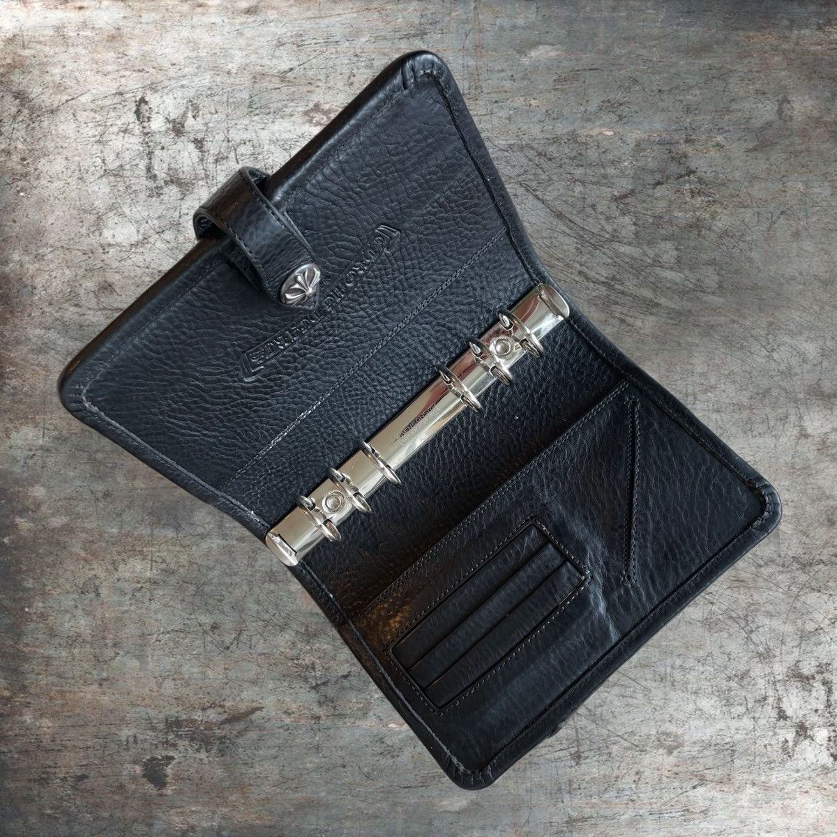 Chrome Hearts Chrome Hearts Leather Cross A6 Notebook Size ONE SIZE - 3 Thumbnail