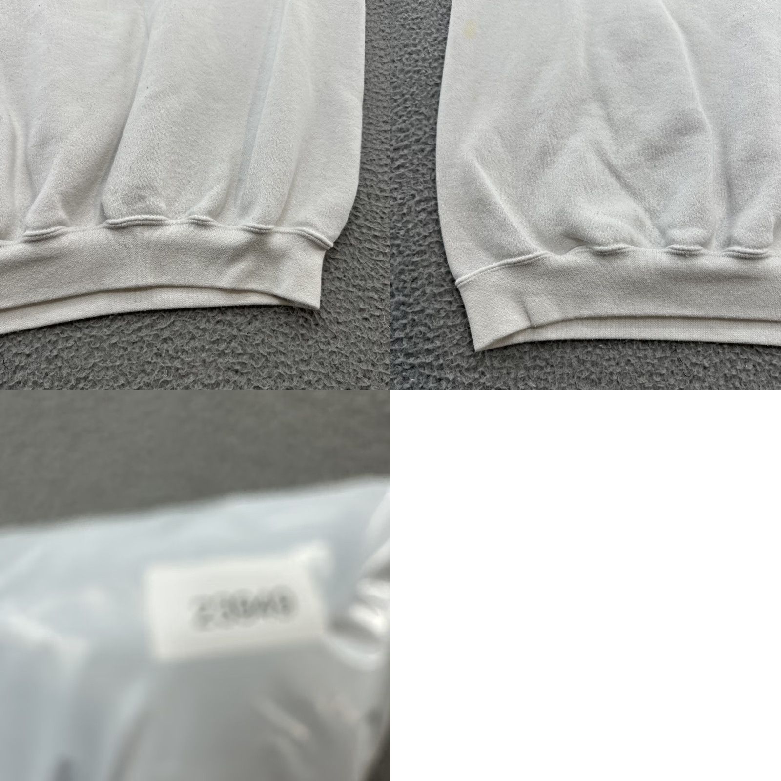 IDEA VINTAGE Santee Sweats Shirt XL White 90s Wet Workout IDEA International Mens Women? Size US XL / EU 56 / 4 - 10 Thumbnail