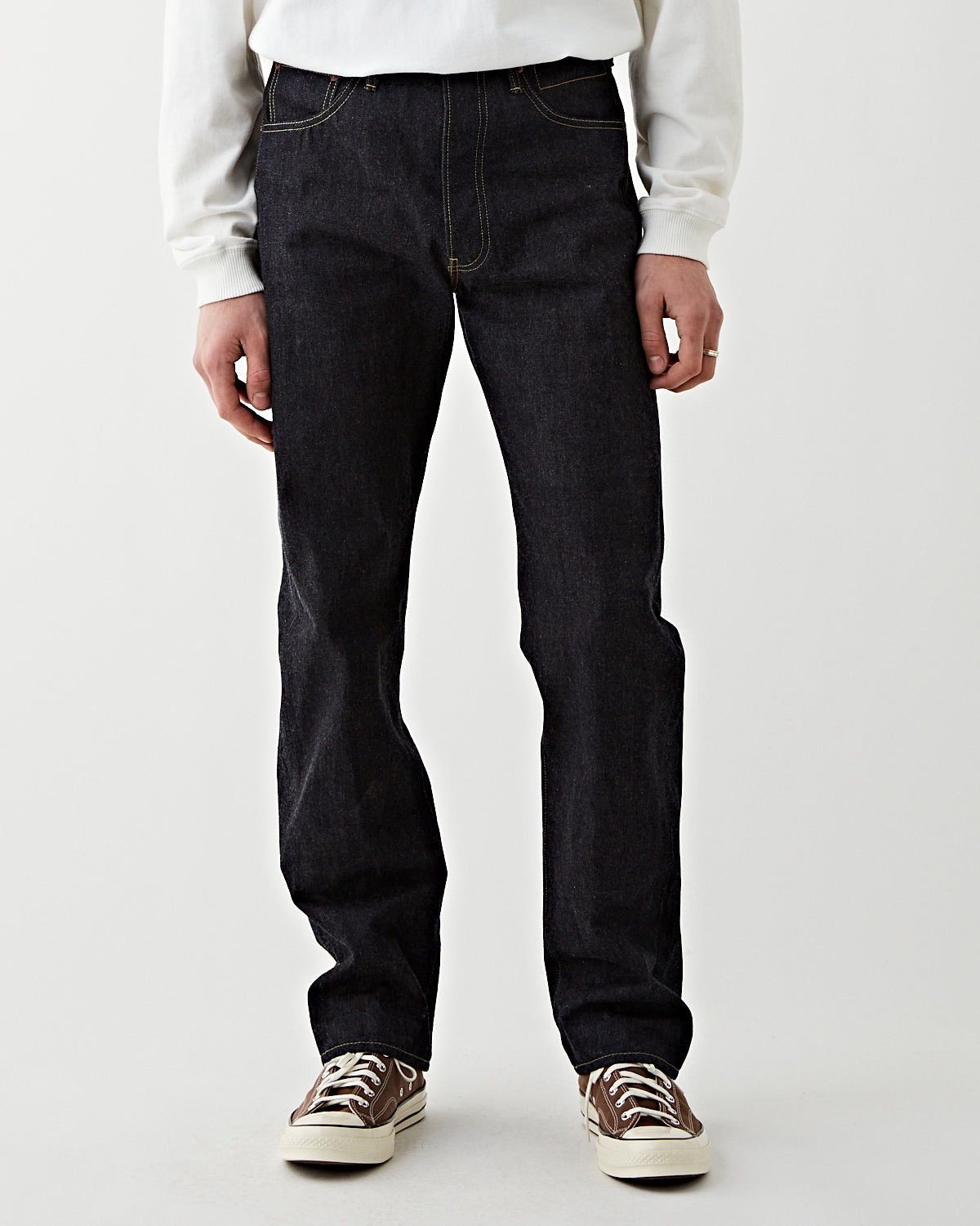 Visvim Visvim 23aw Social Sculpture 01 Raw 01RW Jeans，W34L32 Size US 34 / EU 50 - 3 Thumbnail