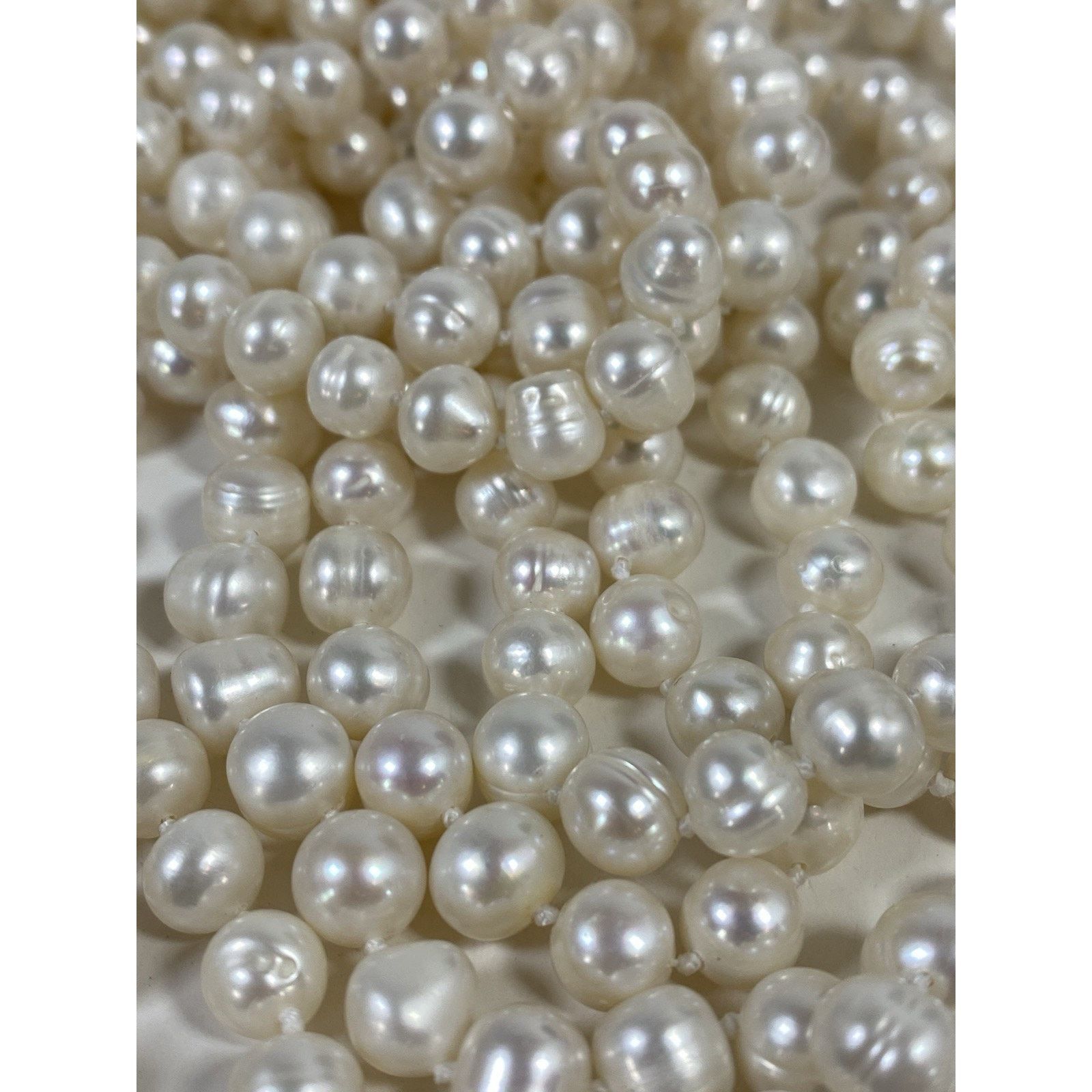 Other 14ft freshwater pearls, near-round/baroque, light blemish Size ONE SIZE - 7 Thumbnail