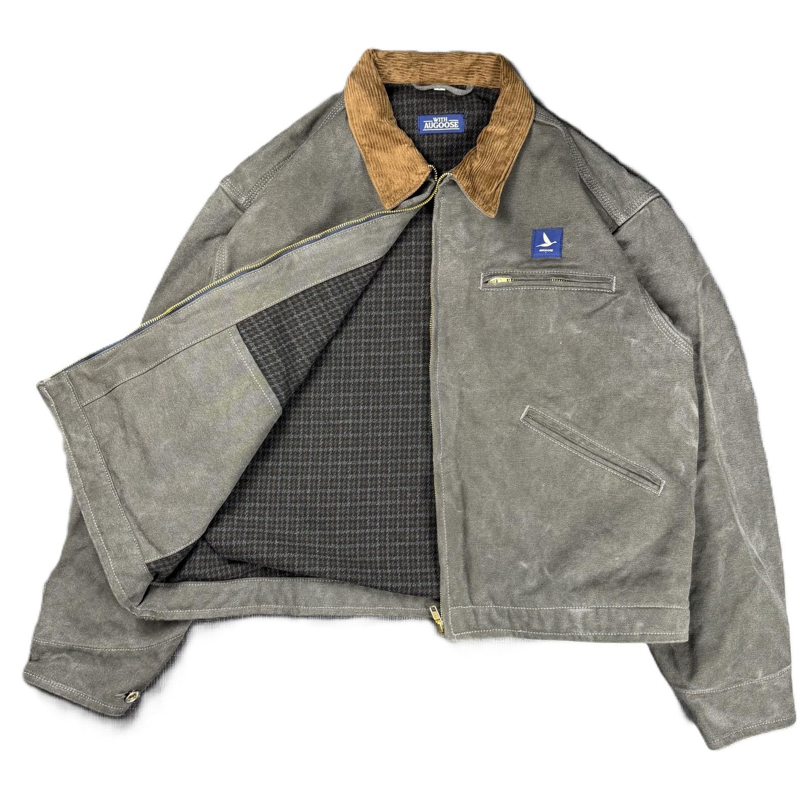 Other With Augoose Canvas Work Jacket Large Grey Size US L / EU 52-54 / 3 - 1 Thumbnail