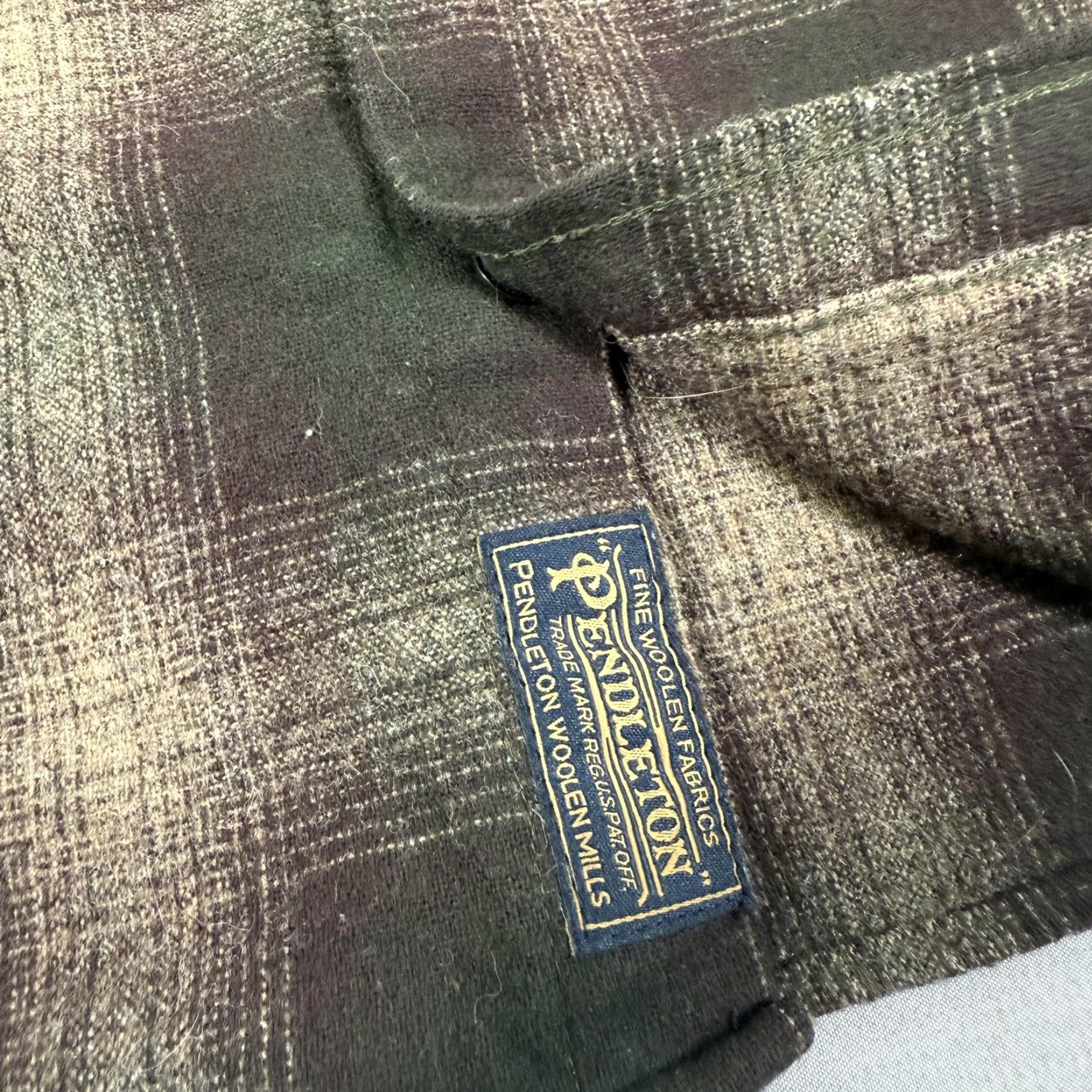 Pendleton VINTAGE Pendleton Kitsbow Shirt Mens XS Brown Plaid Wool Flannel Snap Button Western USA Size US XS / EU 42 / 0 - 7 Thumbnail