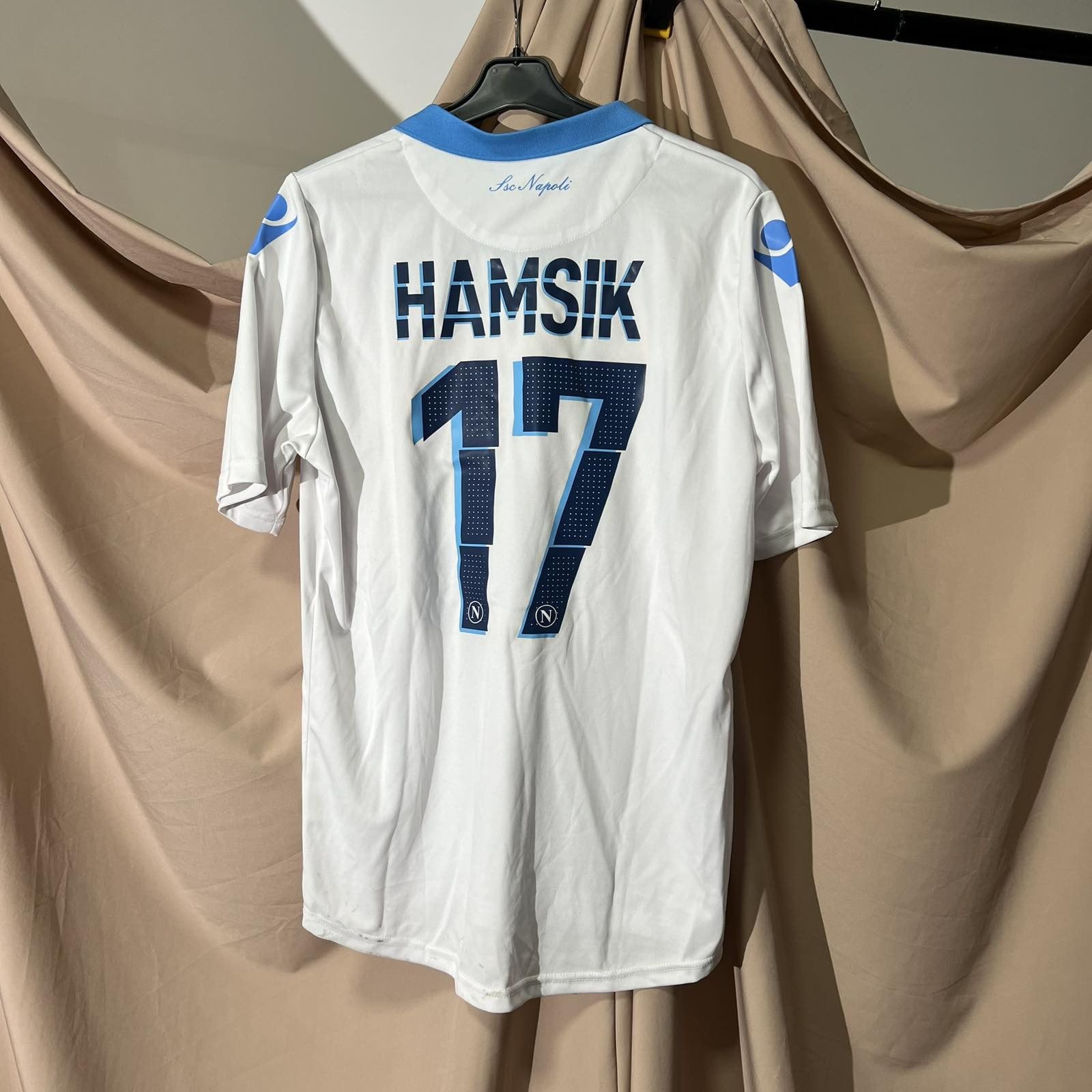 Other Rare 2009-10 Napoli Third Jersey Hamsik #17 Sz M Size US M / EU 48-50 / 2 - 1 Thumbnail