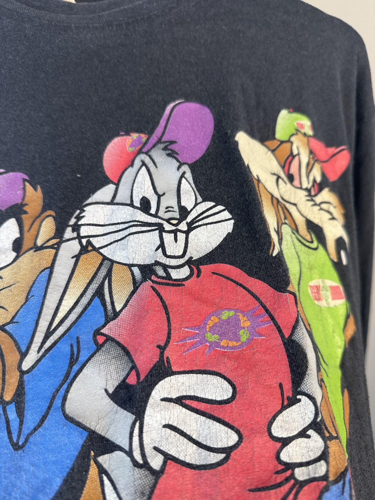 Vintage × Warner Bros 1995 Looney Tunes basketball vintage graphic tee Size US M / EU 48-50 / 2 - 8 Thumbnail