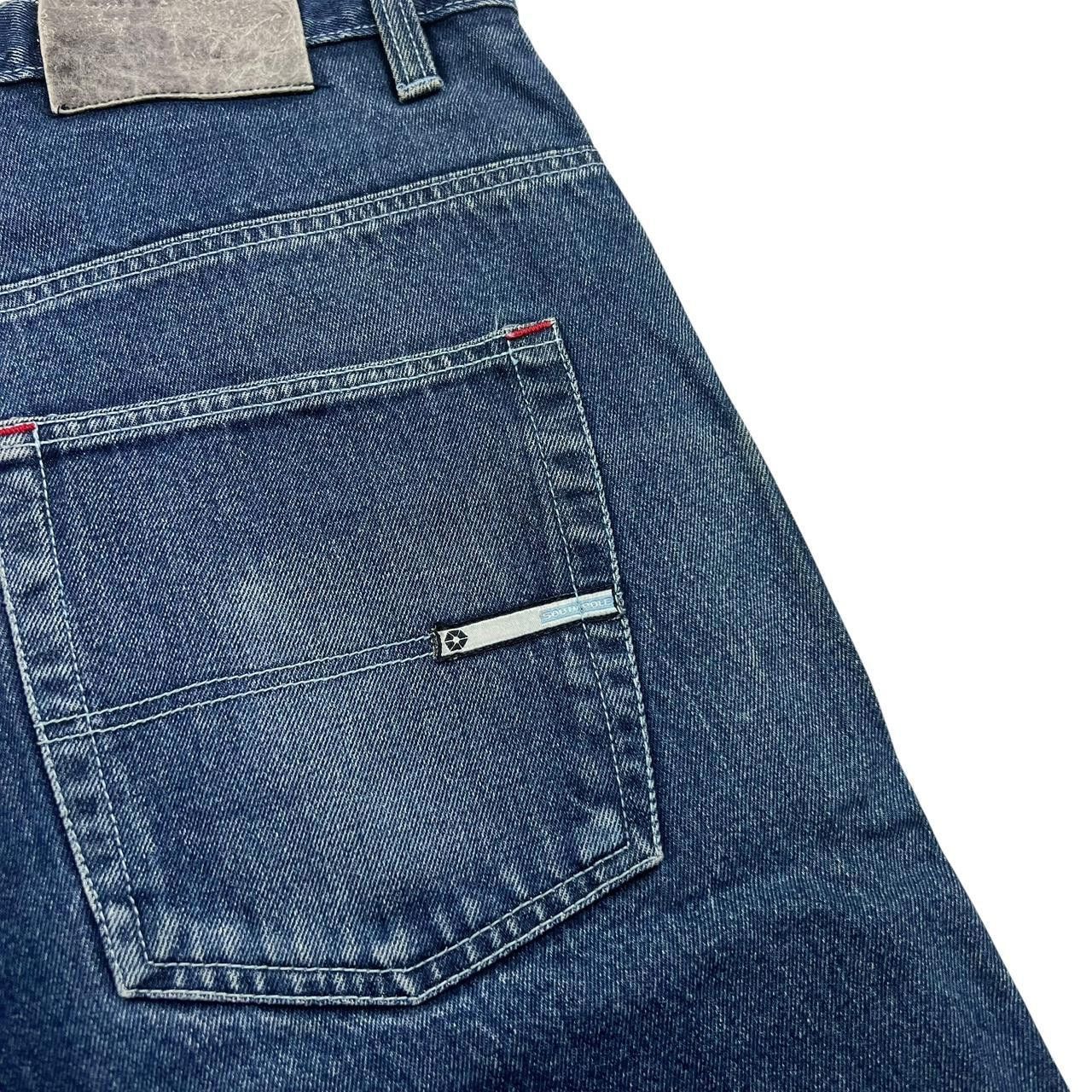 Southpole Vintage Southpole Baggy Denim Shorts / Jorts - Waist: 38” Size US 38 / EU 54 - 4 Thumbnail