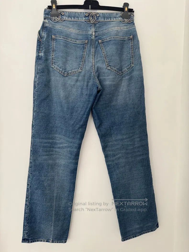 Chanel Chanel Waist double c logo jeans Size 24" / US 00 / IT 34 - 2 Thumbnail
