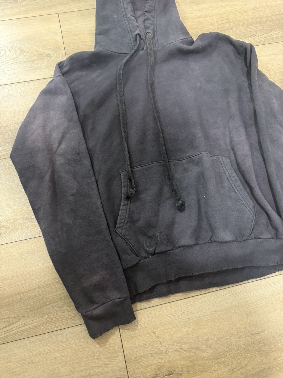 Chrome Hearts Chrome hearts distressed blank hoodie Size US M / EU 48-50 / 2 - 2 Thumbnail