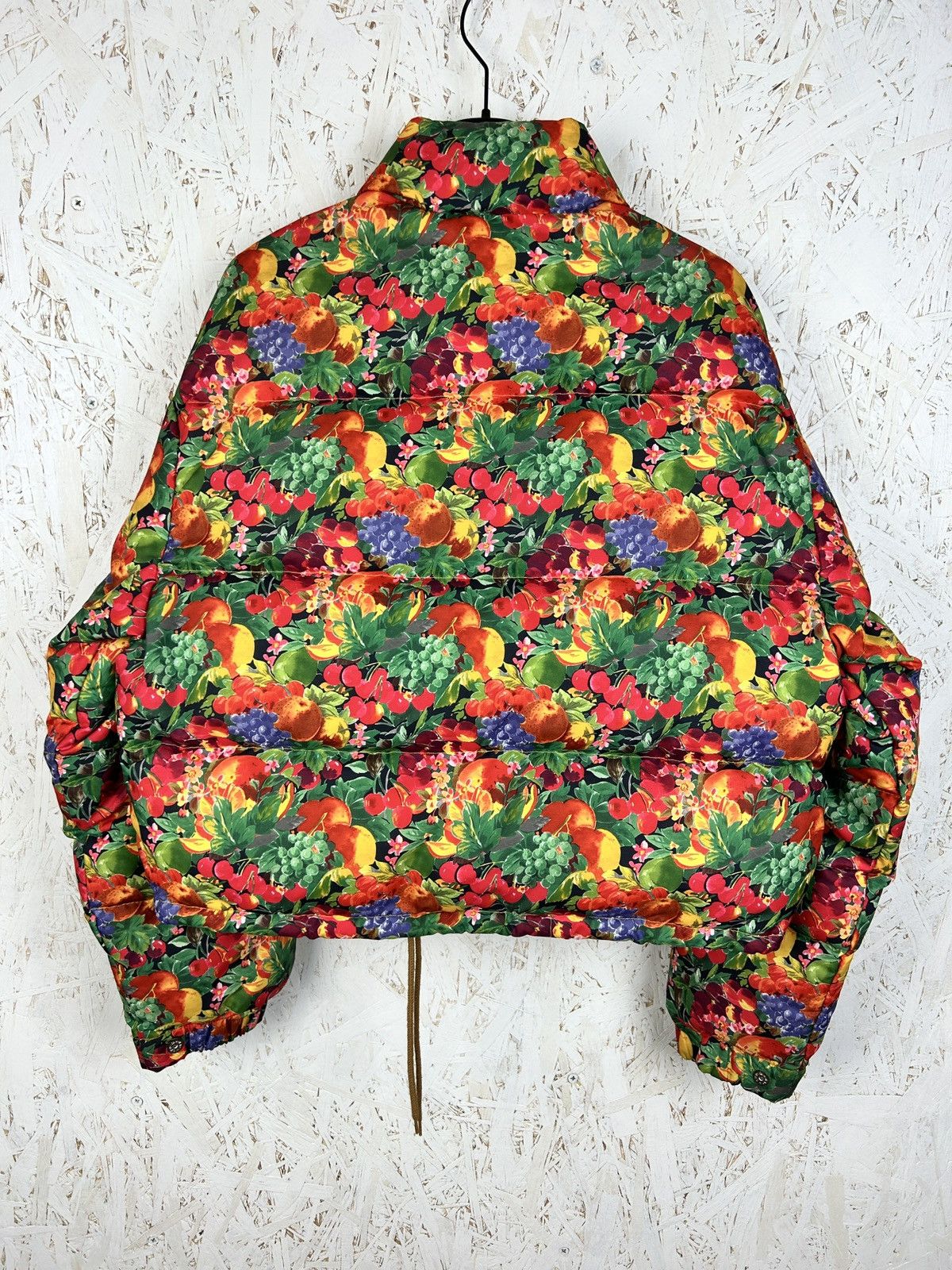 Moncler 80s Vintage Moncler Floral AOP Short Puffer Down Jacket Size XS / US 0-2 / IT 36-38 - 7 Thumbnail