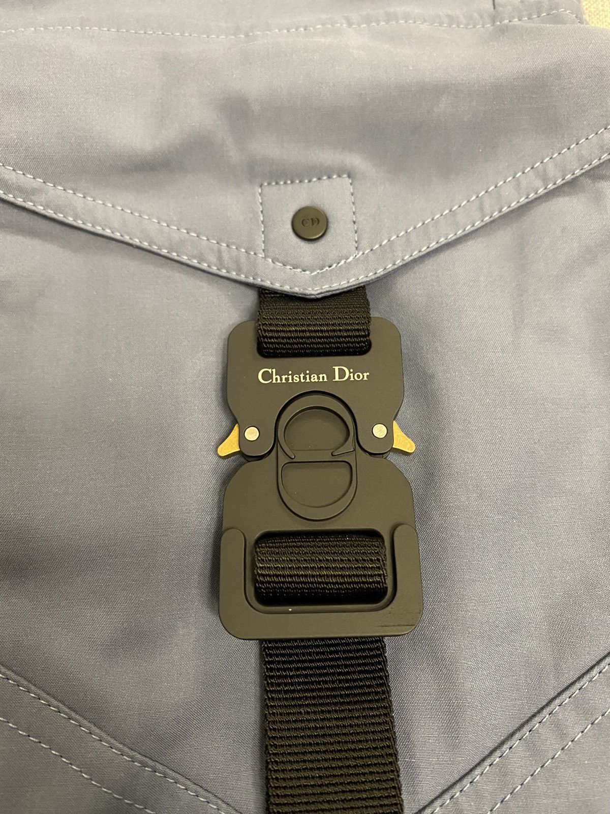 Dior Dior blue buckle cargo pants 46 Size US 30 / EU 46 - 4 Thumbnail