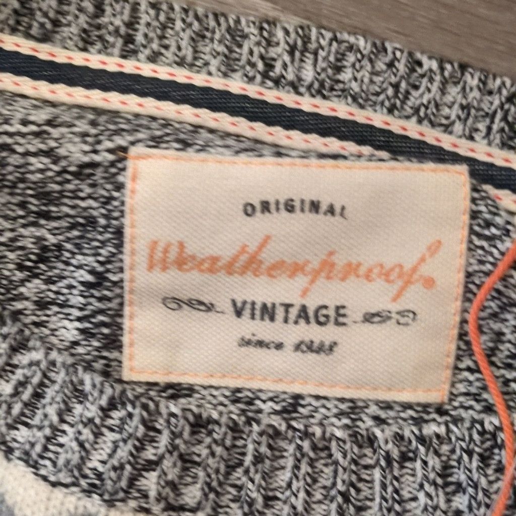 Weatherproof Weatherproof Vintage Black Marl Sweater Size Large Size US L / EU 52-54 / 3 - 3 Thumbnail