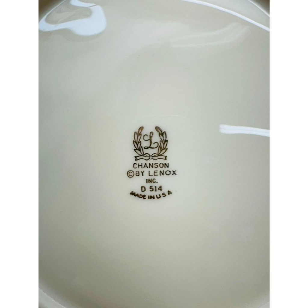 Other LENOX CHANSON D 514 Dinnerware Replacements Vintage 3 Pc (8 Size ONE SIZE - 4 Thumbnail