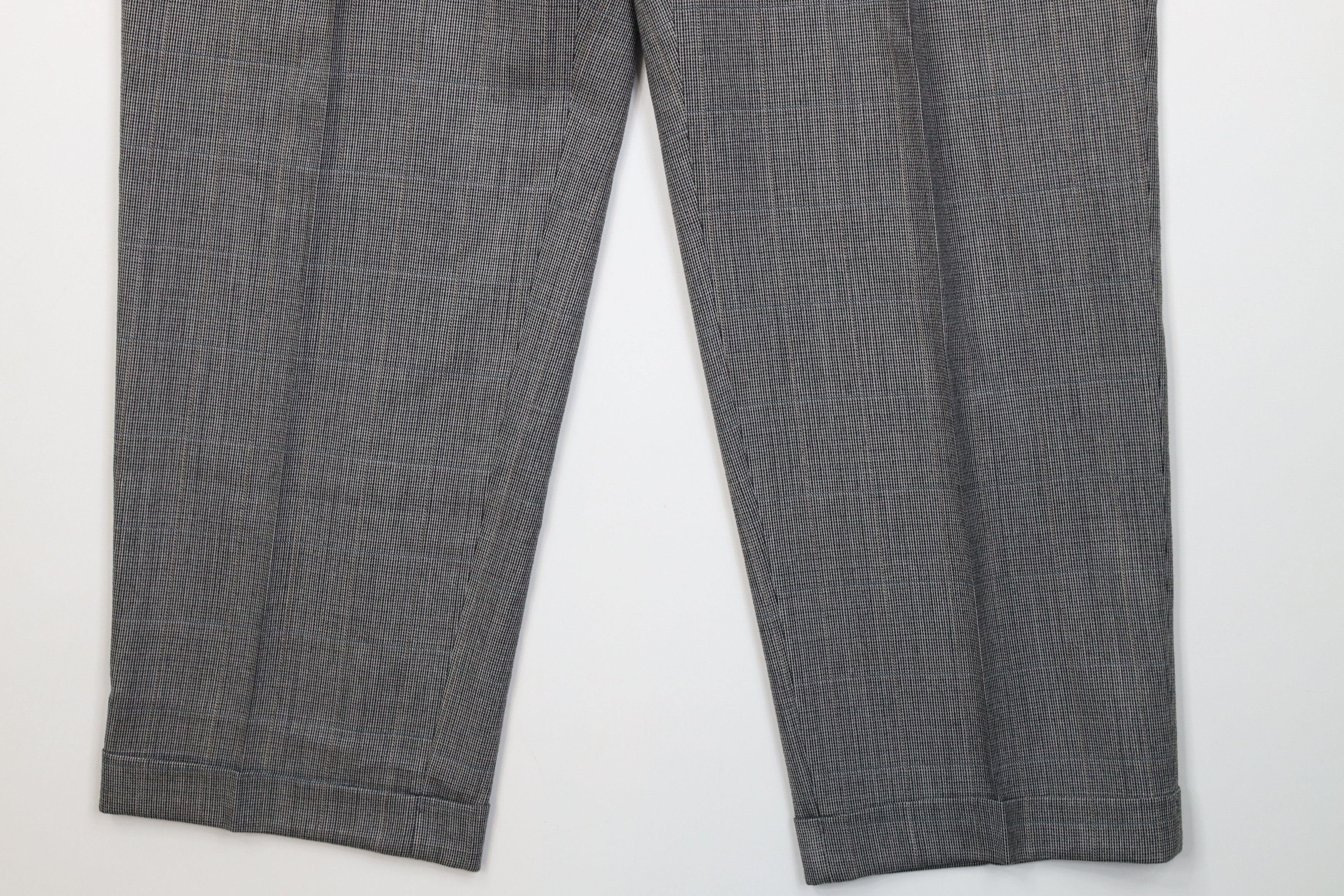 Vintage Vintage 70s Streetwear Wide Leg Chino Pants Houndstooth USA Size US 36 / EU 52 - 5 Thumbnail