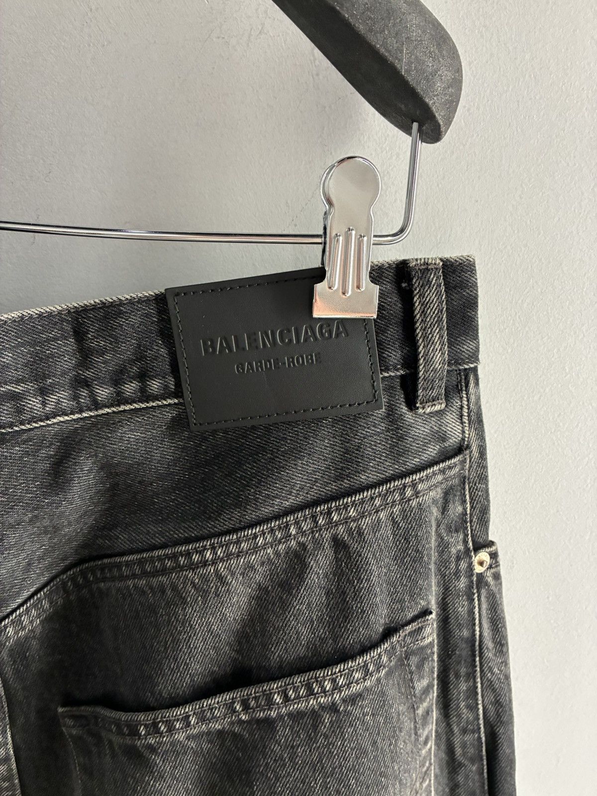 Balenciaga BALENCIAGA Baggy Japanese Denim Pants Size US 30 / EU 46 - 8 Thumbnail
