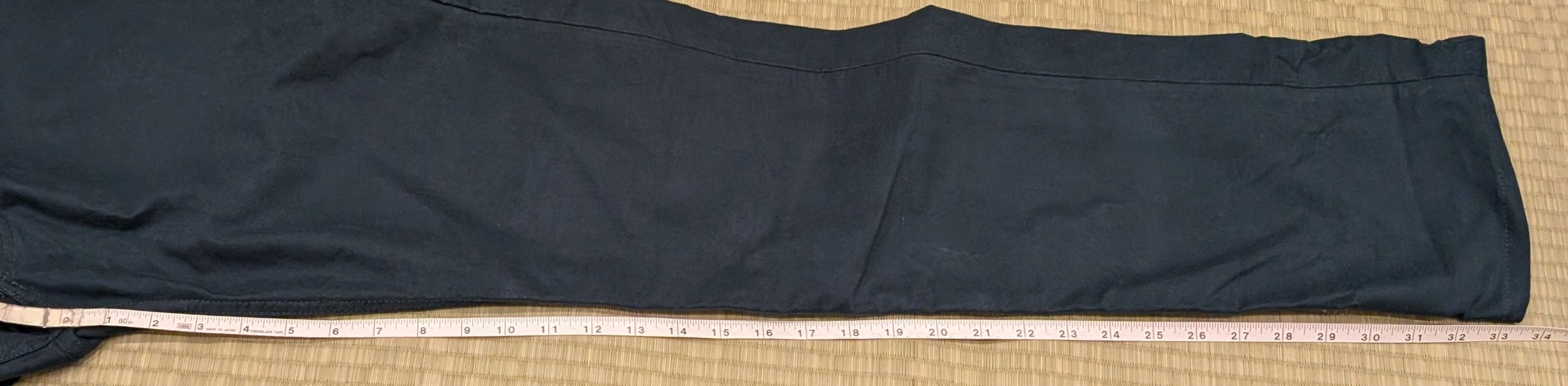 Gustin Gustin #423 Moleskin Stretch 5-Pocket Pants Sea Blue Size US 33 - 7 Thumbnail