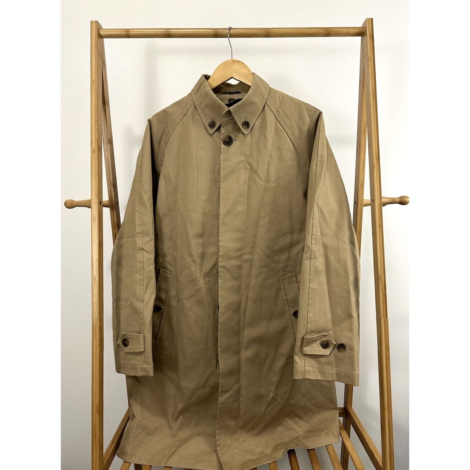 Brooks Brothers VTG Brooks Brothers Jacket Trench Wool Lined Size M Tan Car / Vintage Brooks Brothers Sample Removeable Wool Lined Brown Trench Car Jacket Size M Size US M / EU 48-50 / 2 - 2 Thumbnail