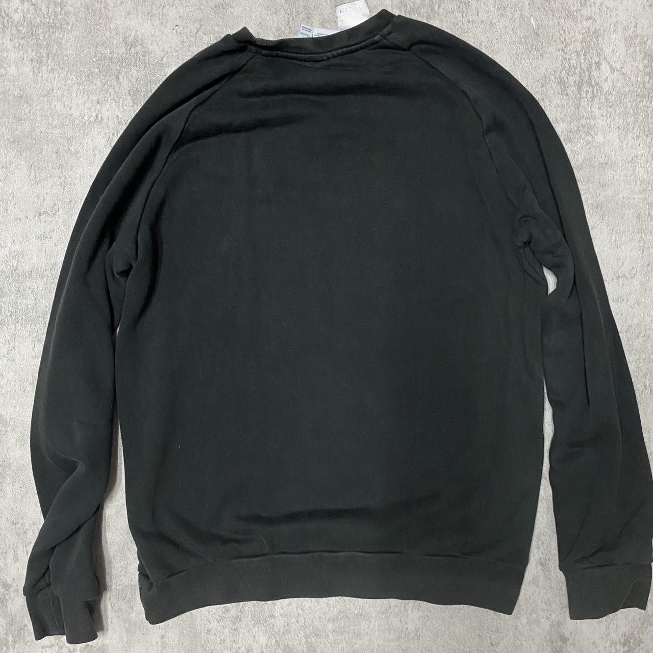 Adidas Adidas black crewneck sweatshirt with white logo #sportswear Size US S / EU 44-46 / 1 - 4 Thumbnail