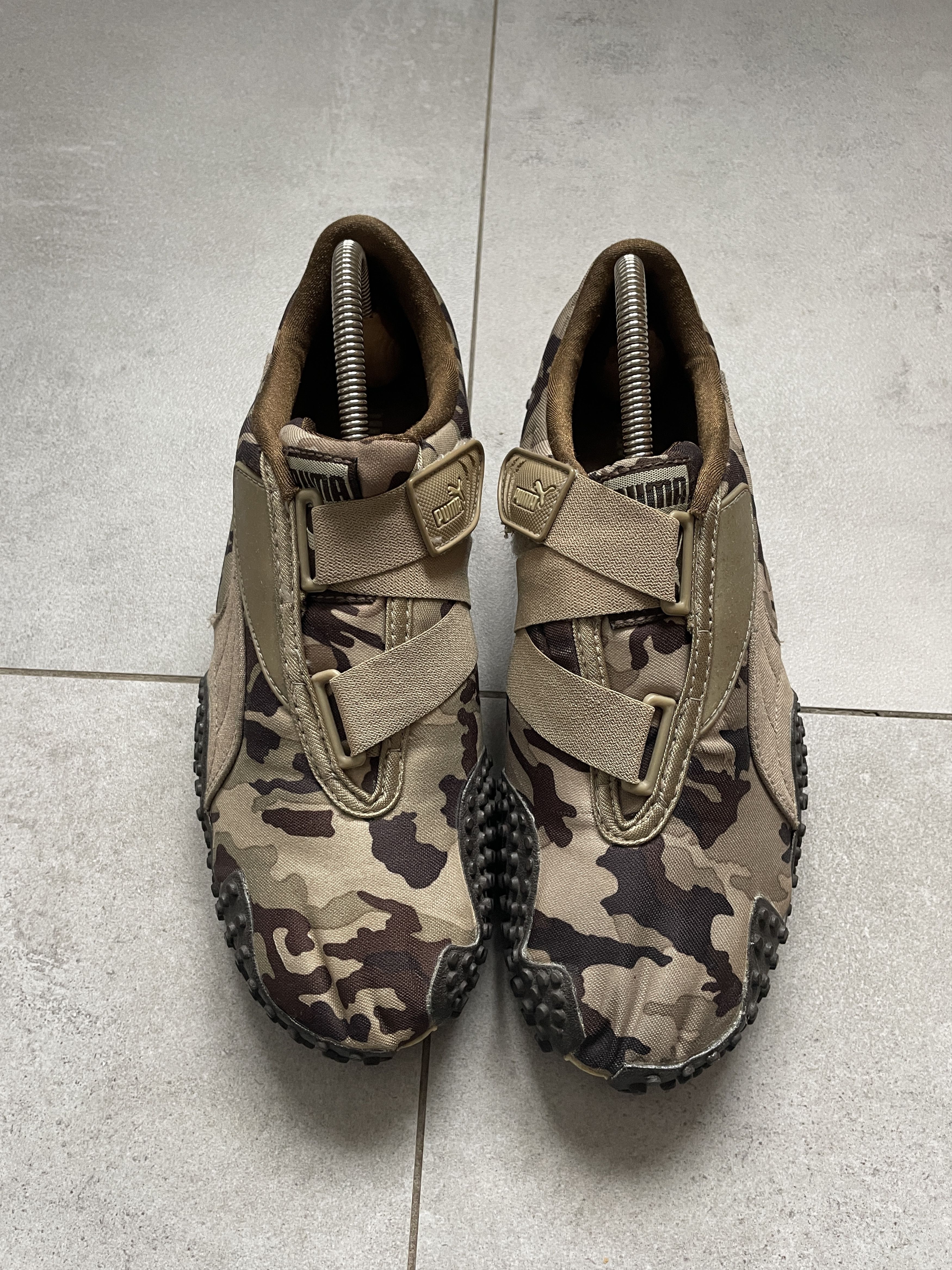 Puma Y2K PUMA ASANA MOSTRO BEIGE CAMO SNEAKERS Size US 7.5 / EU 40-41 - 9 Thumbnail