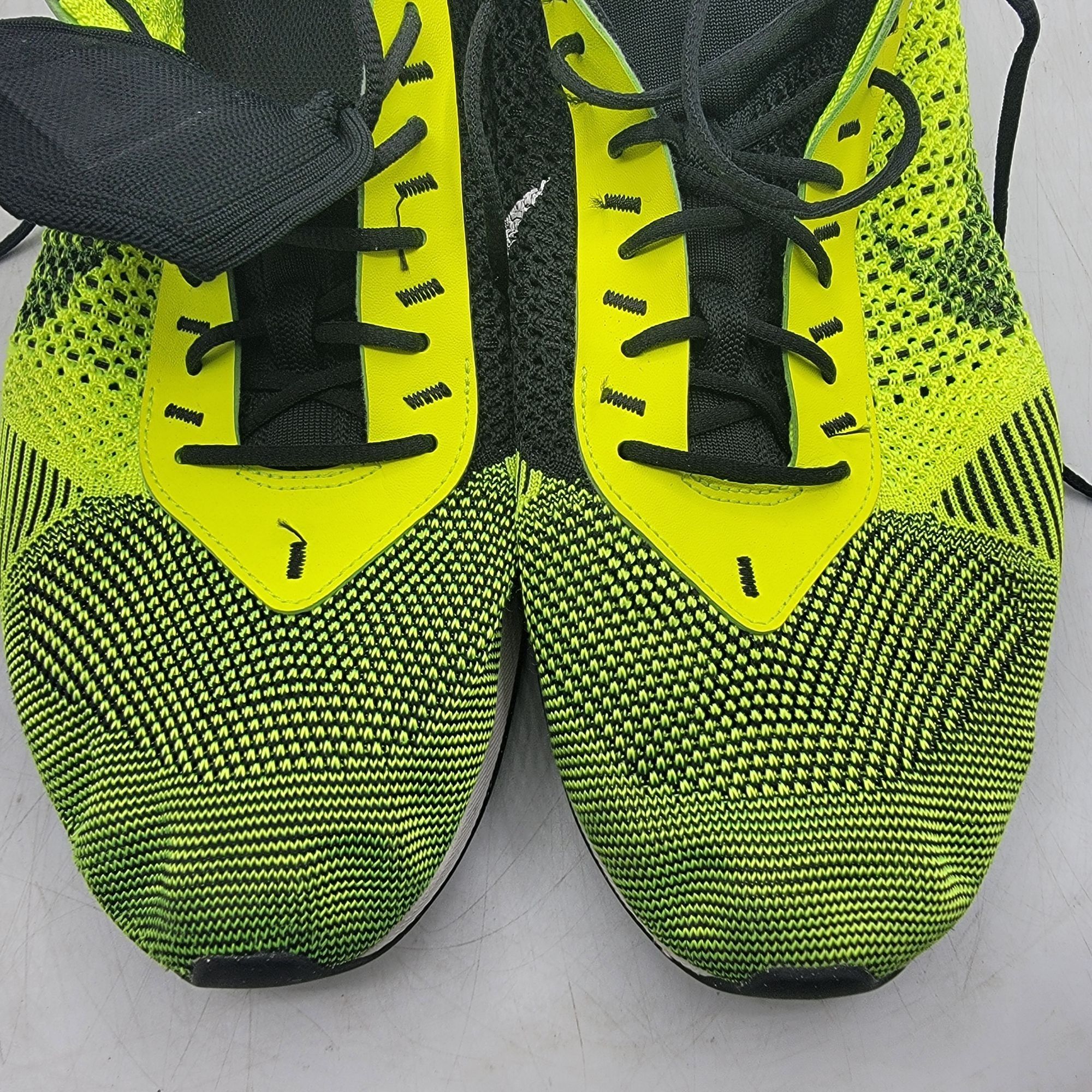 Nike Nike Air Max Flyknit Racer Mens 14 Volt Black White Sequoia Size US 14 / EU 47 - 10 Thumbnail