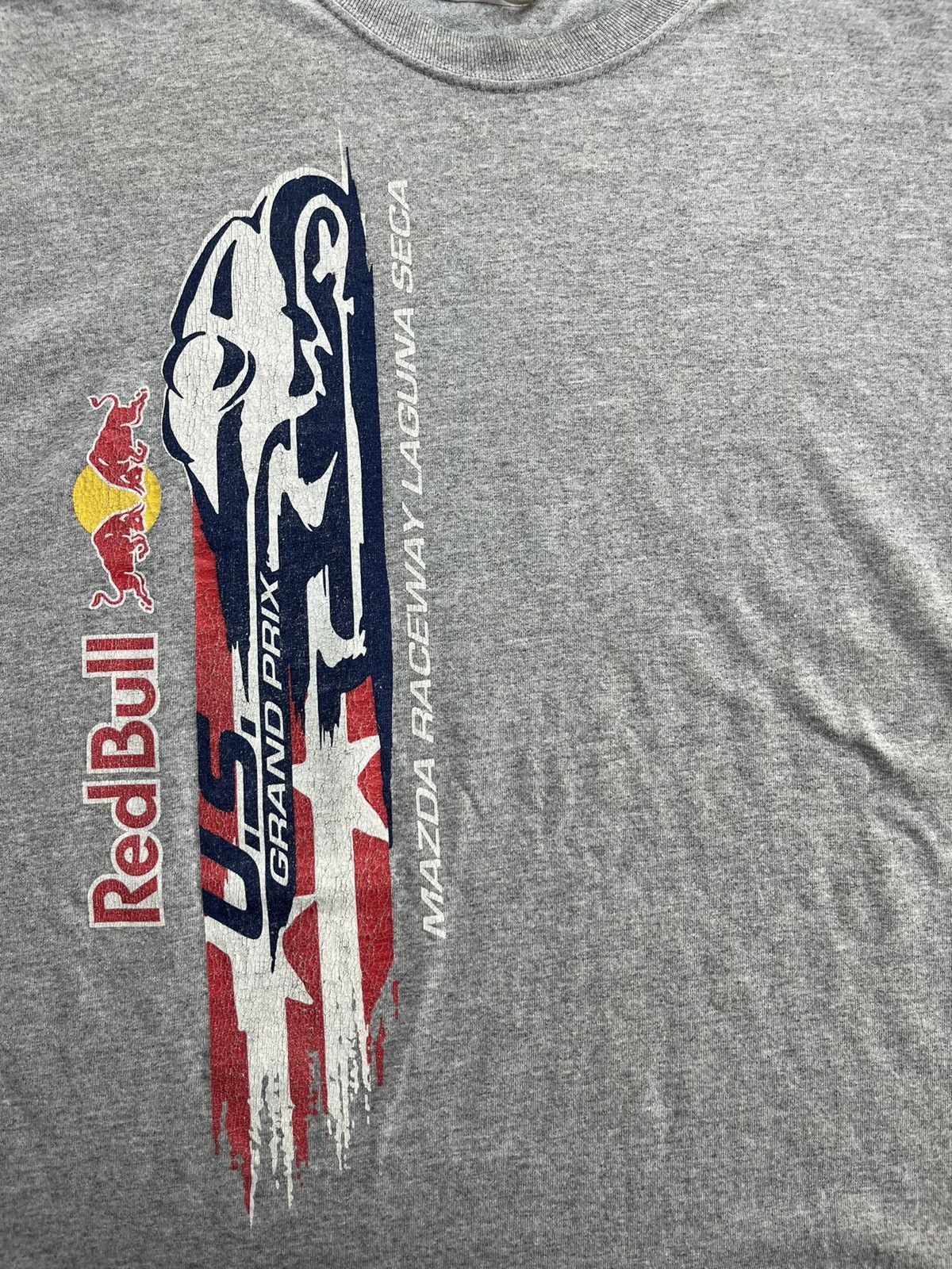 Red Bull × Vintage Vintage Red Bull Grand Prix MotoGP Mazda Raceway 00’s Tshirt Size US XXL / EU 58 / 5 - 6 Thumbnail