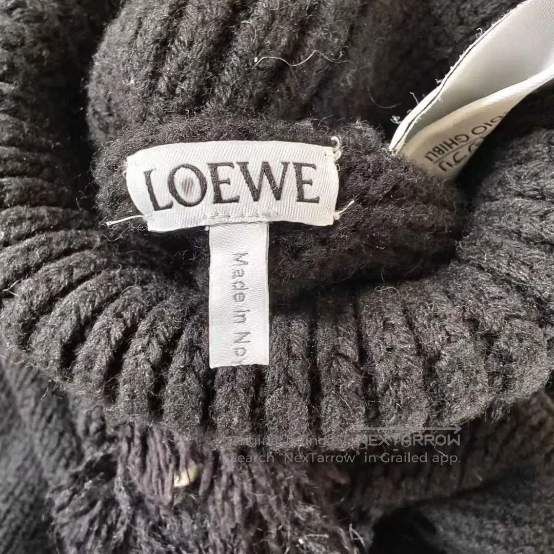 Loewe Loewe Spirited Away Coal Ball Turtleneck Wool Sweater. Size US XS / EU 42 / 0 - 3 Thumbnail